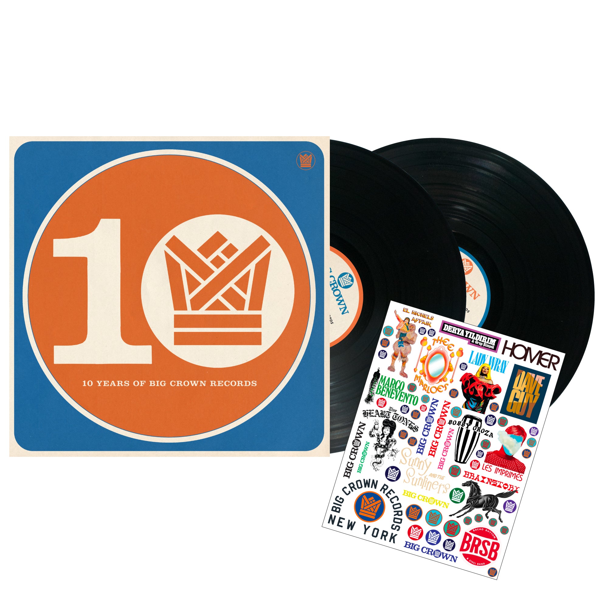 Pre-Order 30/10/26 - Various Artists: BCR10 - Ten Years of Big Crown Records