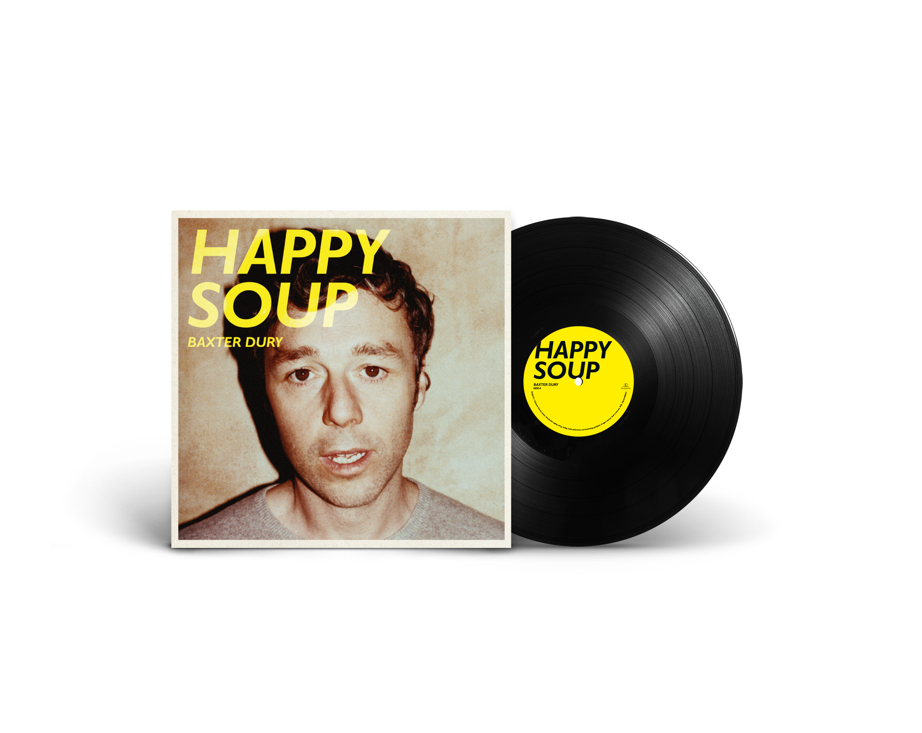 Pre-Order 25/09/26 - Dury, Baxter: Happy Soup (Vinyl LP)