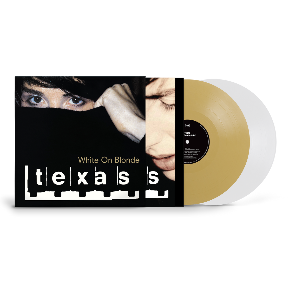 White & Gold Vinyl 2LP