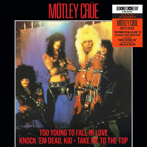 Mötley Crüe: Too Young To Fall In Love (Coloured Vinyl EP)