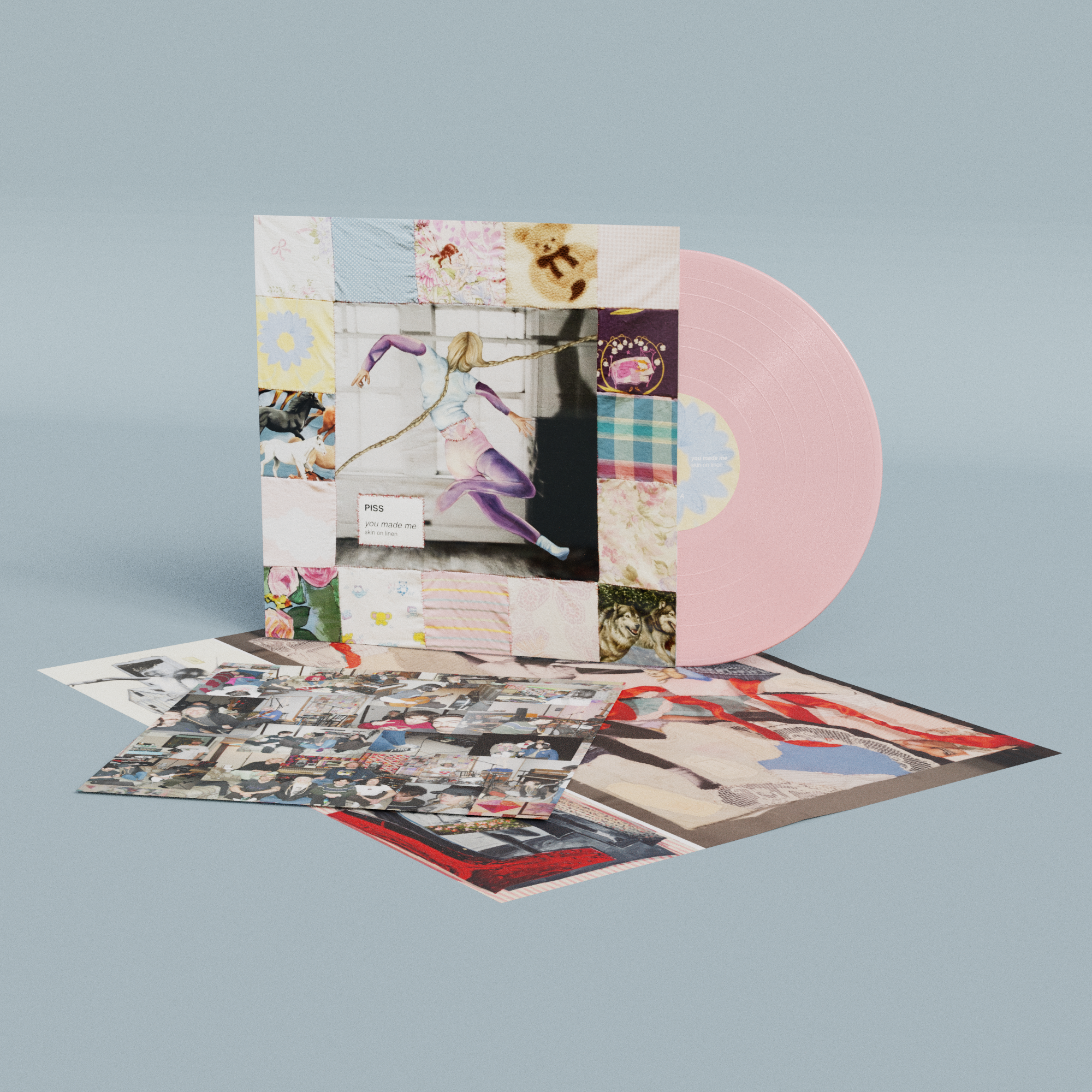 Pre-Order 30/10/26 - PISS: you made me / skin on linen