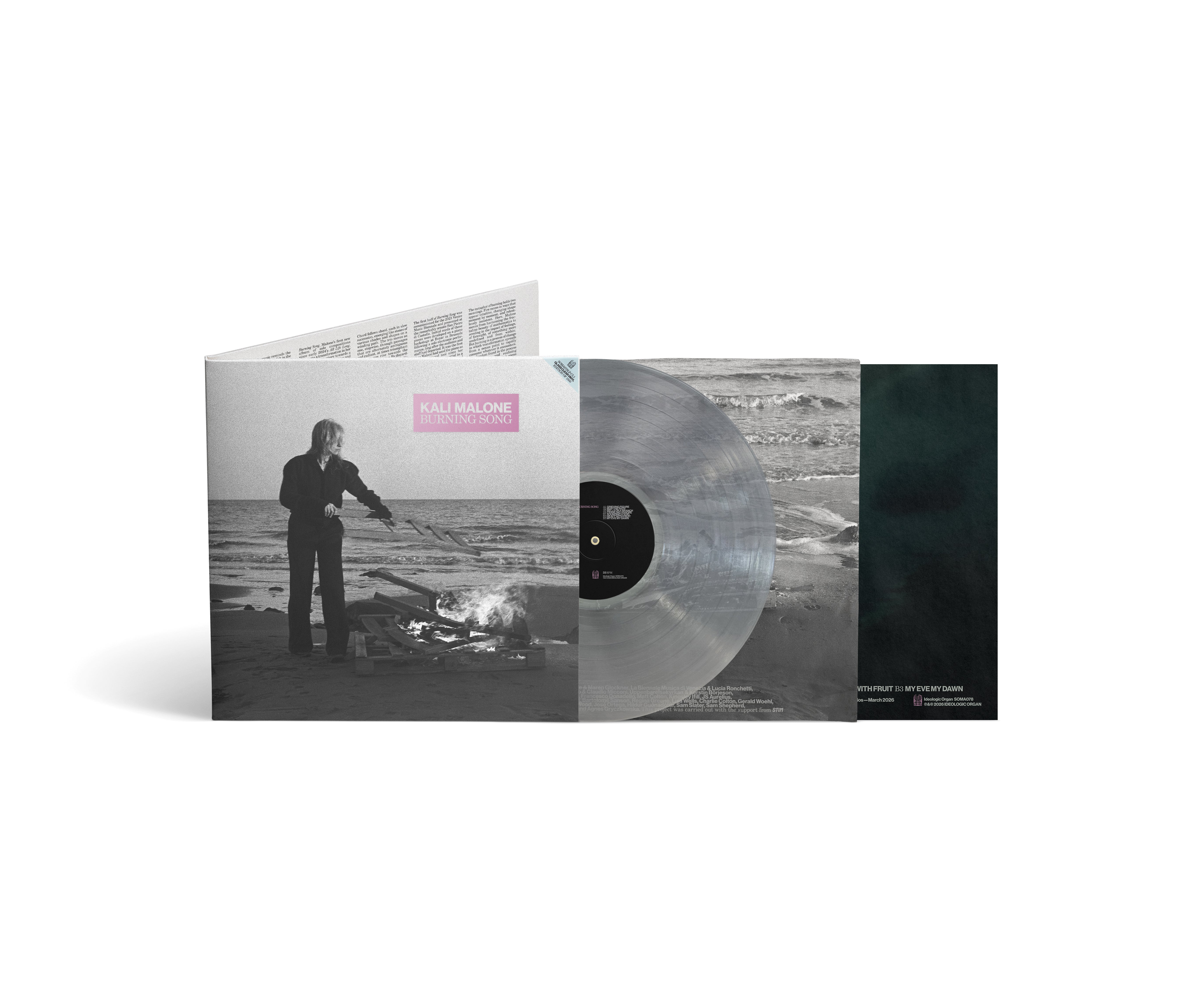 Pre-Order 30/10/26 - Malone, Kali: Burning Song