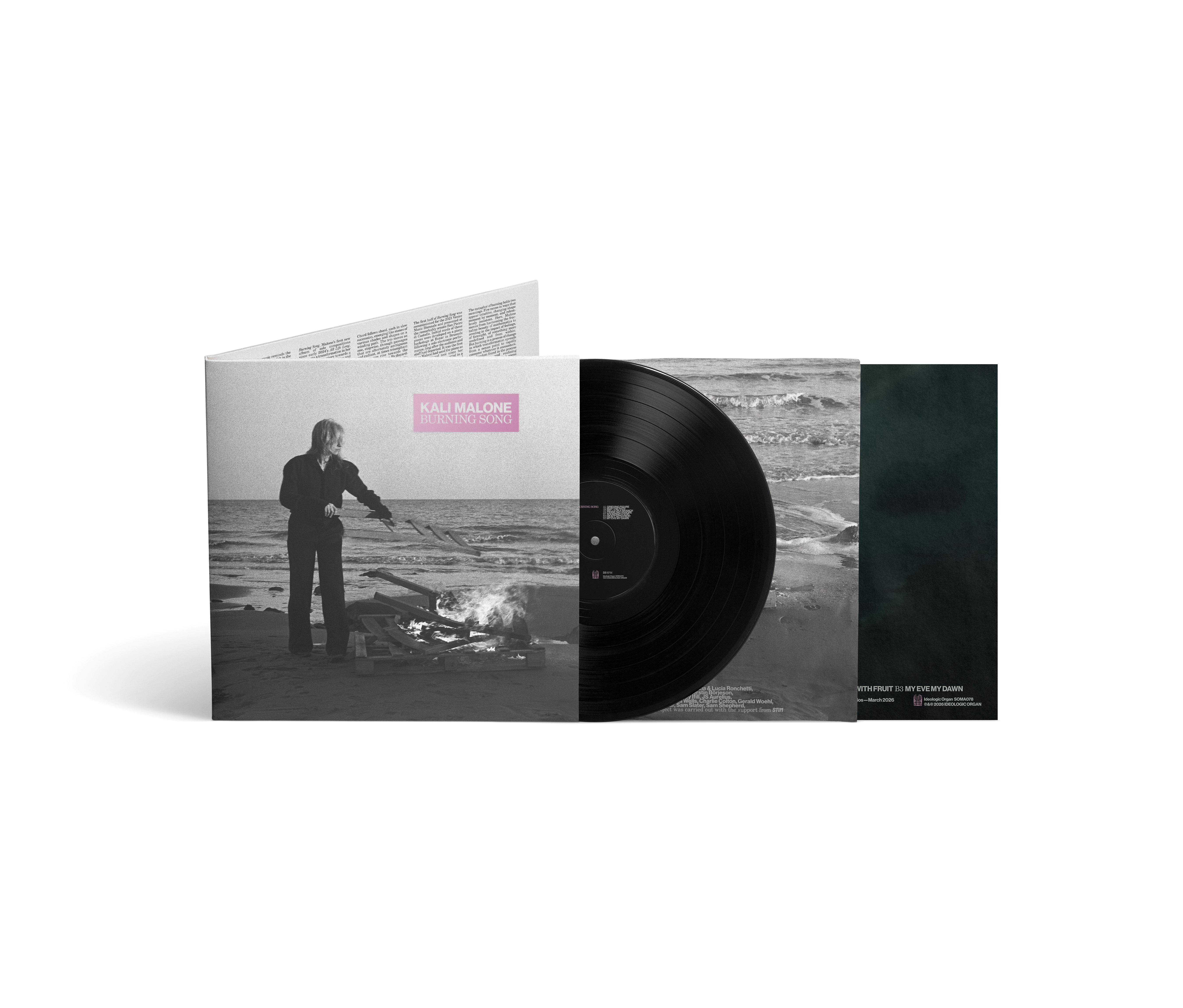 Pre-Order 30/10/26 - Malone, Kali: Burning Song