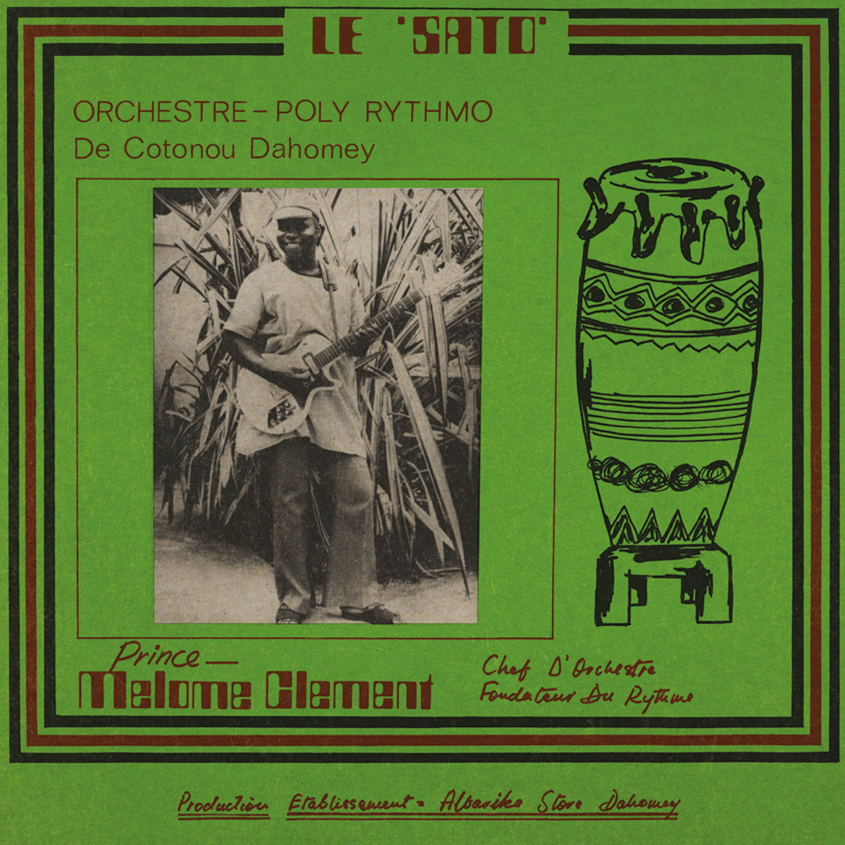 Orchestre Poly-Rythmo De Cotonou Dahomey: Le Sato (CD)