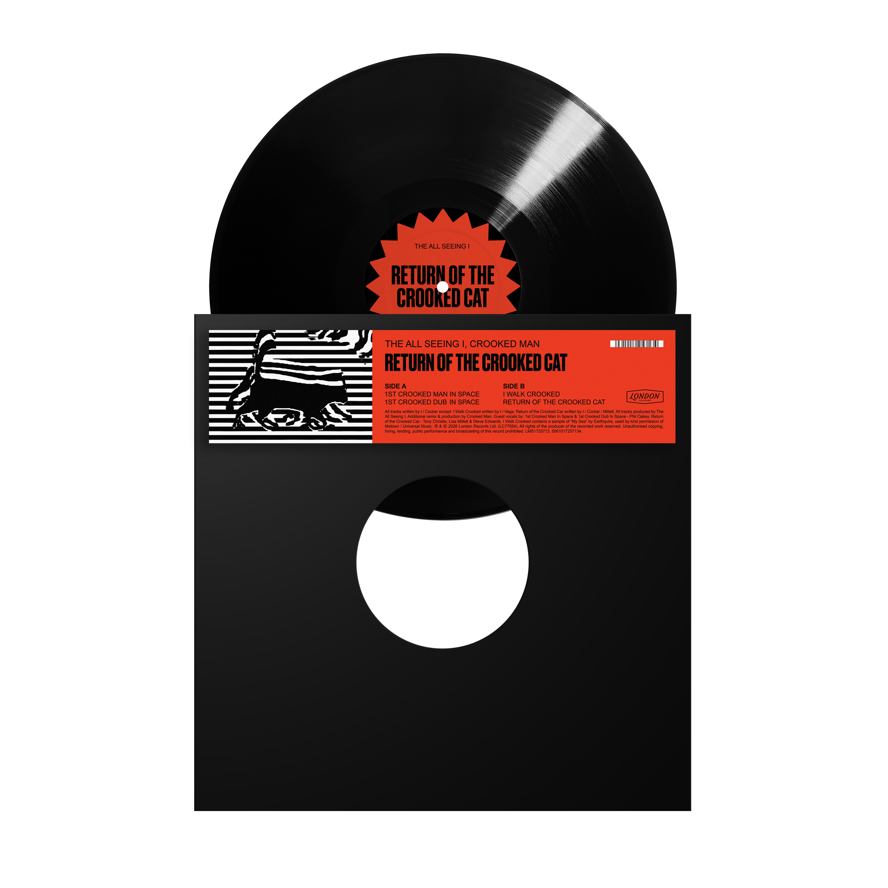 All Seeing I, The & Crooked Man: Return Of The Crooked Cat (Vinyl 12")