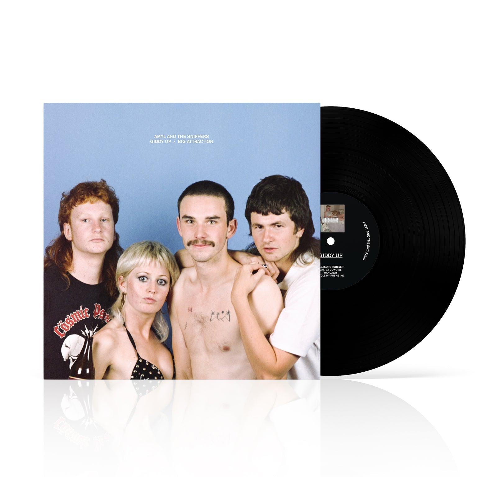 Pre-Order 22/05/26 - Amyl And The Sniffers: Giddy Up / Big Attraction - 10th Anniversary Edition (Vinyl LP)