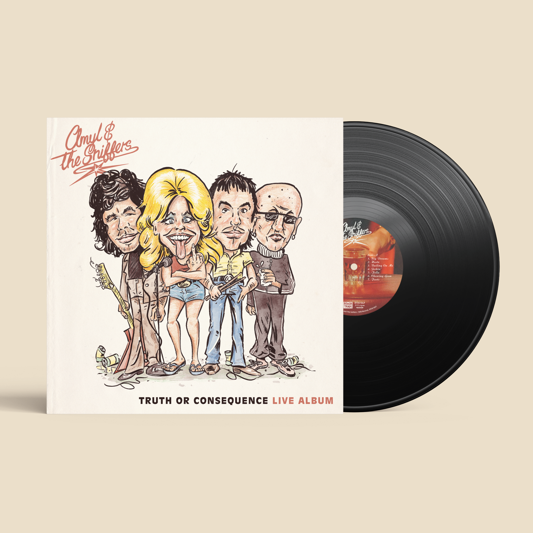 Pre-Order 04/09/26 - Amyl And The Sniffers: Truth Or Consequence - Live From El Coyote (Vinyl LP)