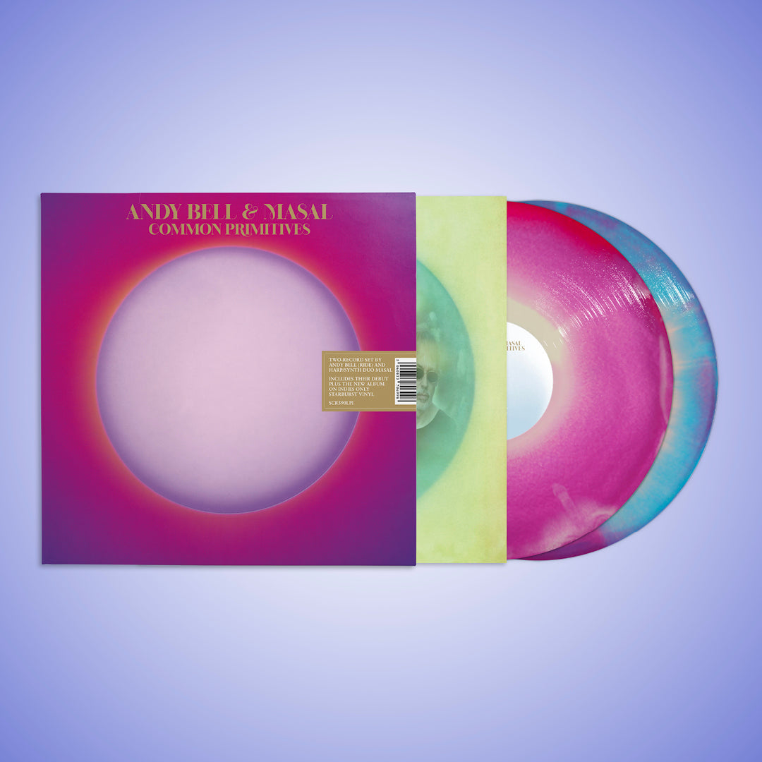 Pre-Order 09/10/26 - Bell, Andy & Masal: Common Primitives - Starburst (Coloured Vinyl 2xLP)