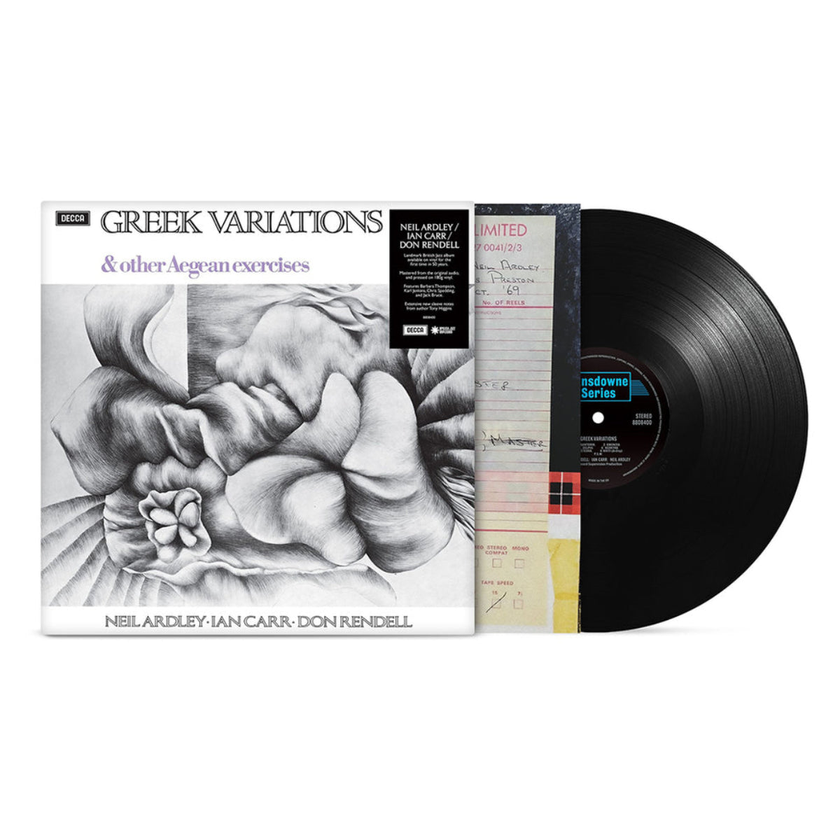 Ardley, Neil / Ian Carr / Don Rendell: Greek Variations & Other Aegean Exercises (Vinyl LP)