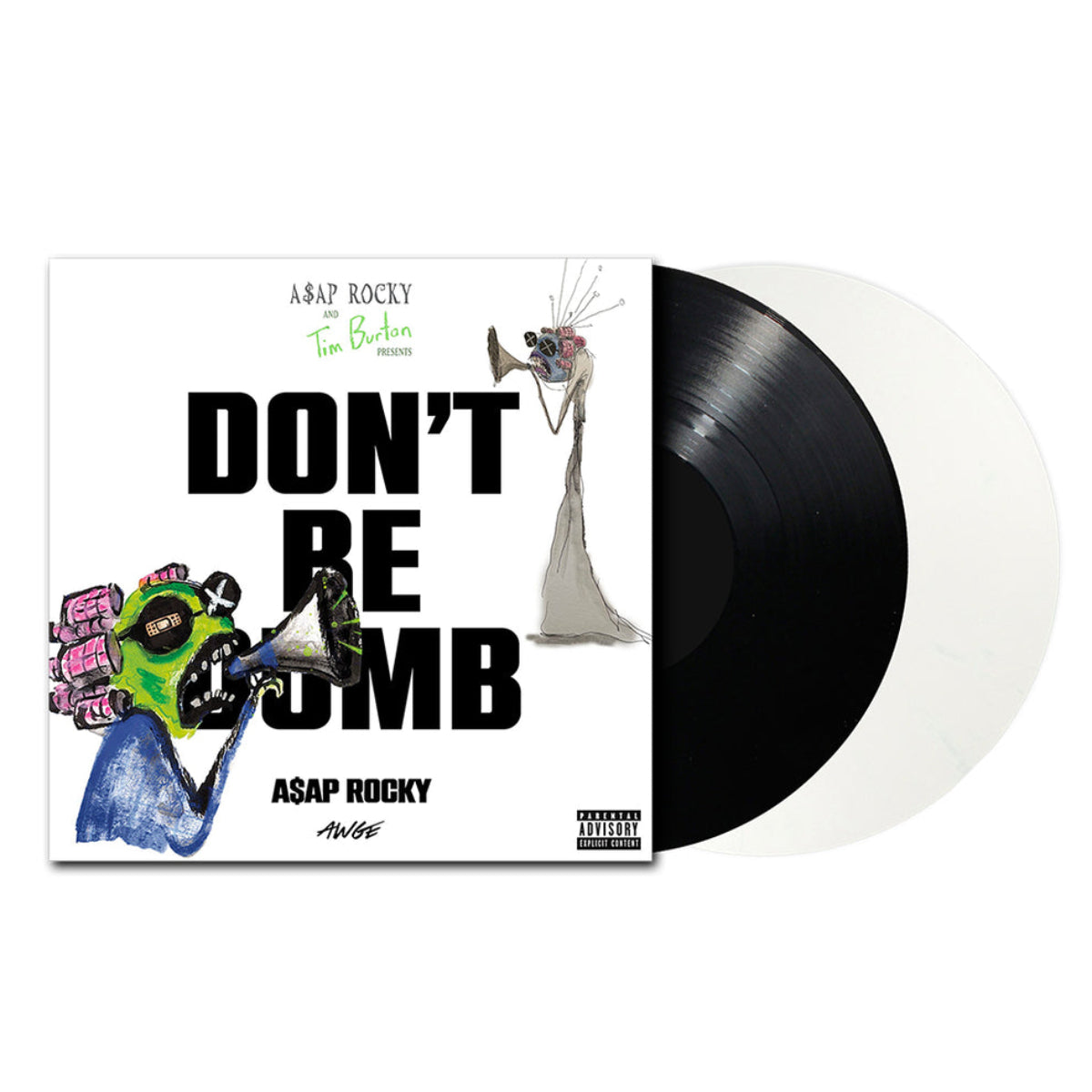 Pre-Order 10/04/26 - A$AP Rocky: Don't Be Dumb (Coloured Vinyl 2xLP)