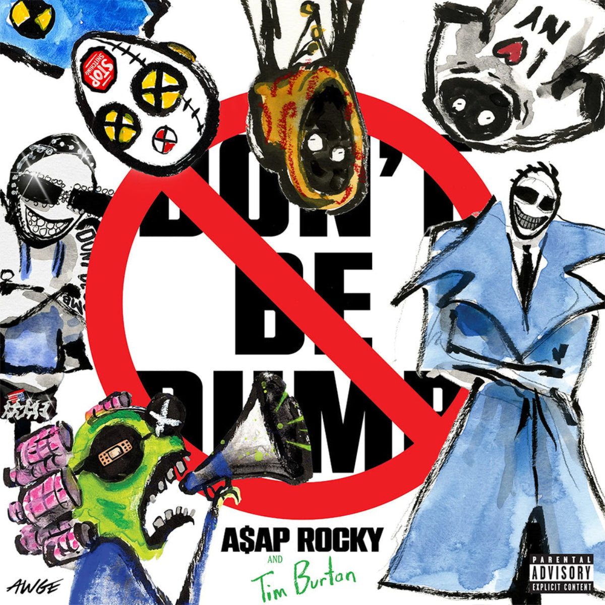 Pre-Order 10/04/26 - A$AP Rocky: Don't Be Dumb (Coloured Vinyl 2xLP)