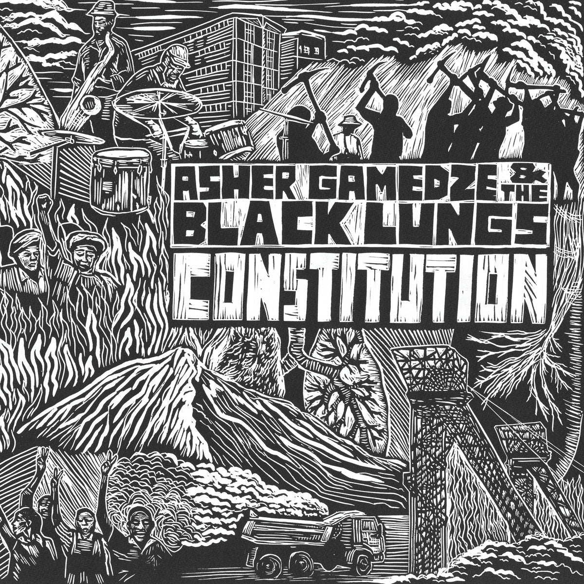 Gamedze, Asher & The Black Lungs: Constitution (Vinyl 2xLP)