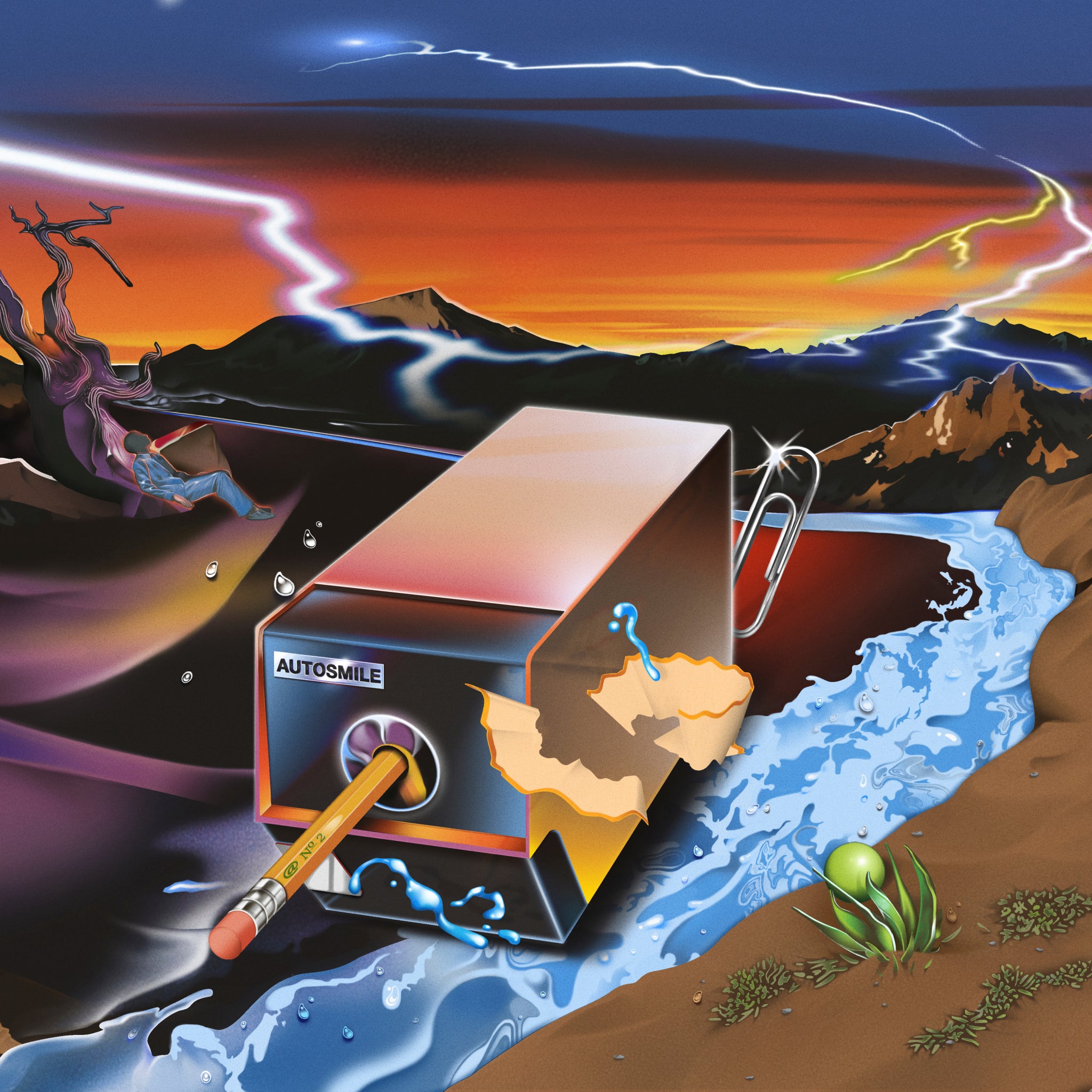 Pre-Order 16/10/26 - @: Autosmile (Coloured Vinyl LP)
