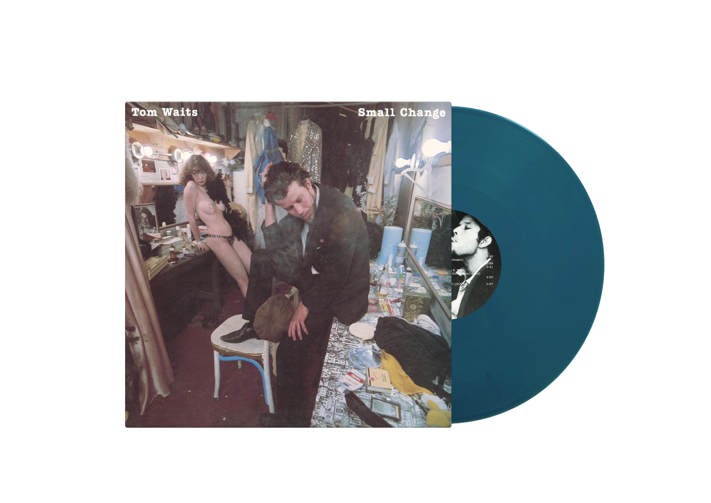 Pre-Order 25/09/26 - Waits, Tom: Small Change - 50th Anniversary Aquamarine LP (Coloured Vinyl LP)