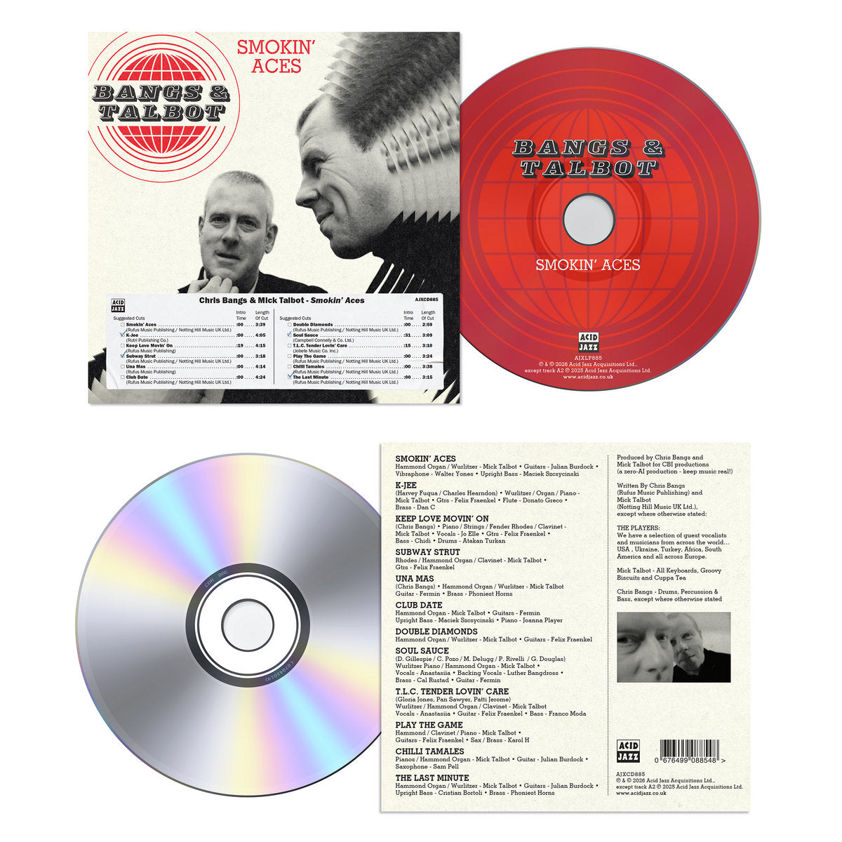 Bangs & Talbot: Smokin' Aces (CD)