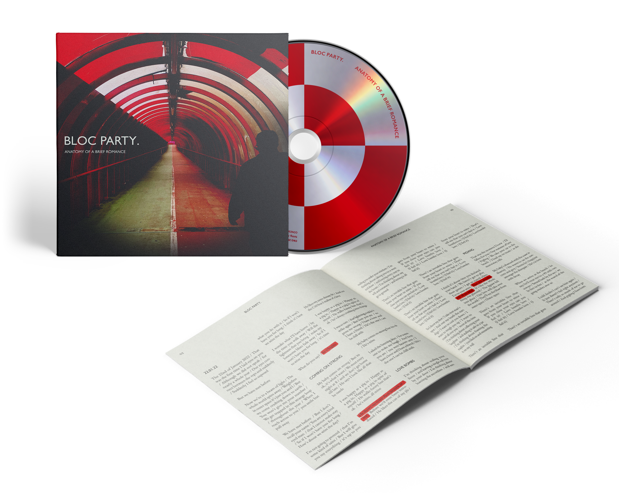 Pre-Order 11/09/26 - Bloc Party: Anatomy Of A Brief Romance (CD)