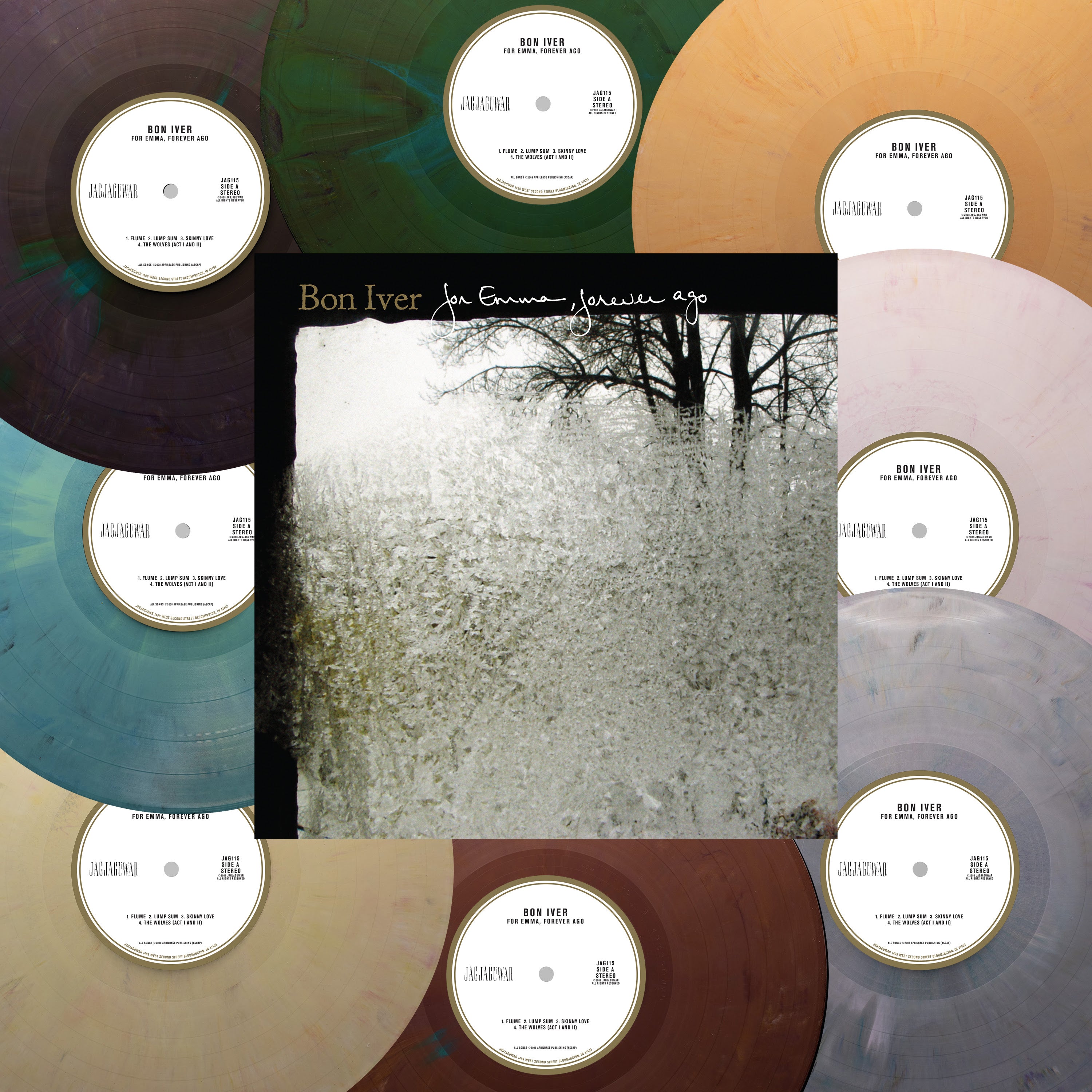Pre-Order 05/06/26 - Bon Iver: For Emma, Forever Ago - ReVINYL Edition (Eco-Mix Vinyl LP)