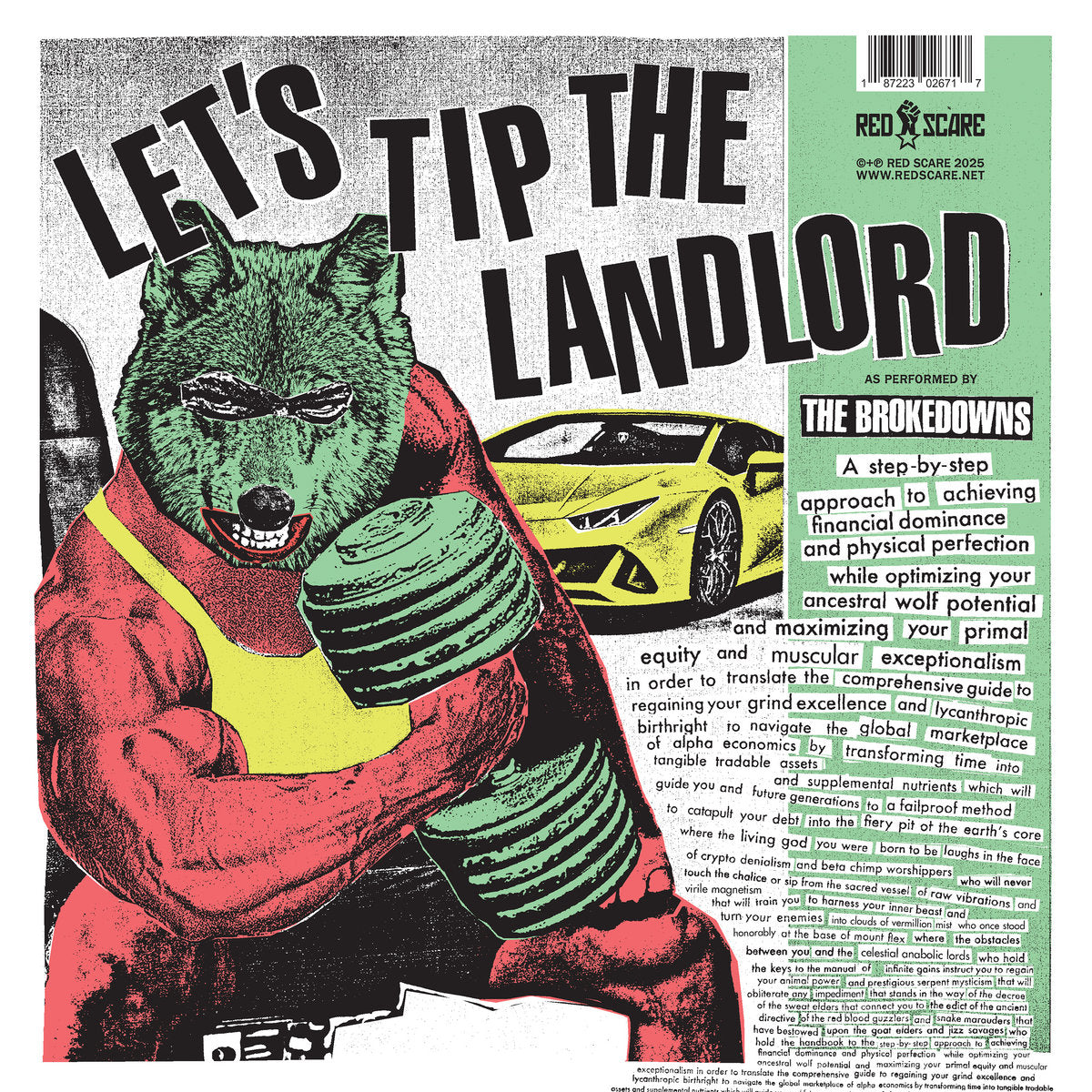 Brokedowns, The: Let's Tip The Landlord (Vinyl LP)