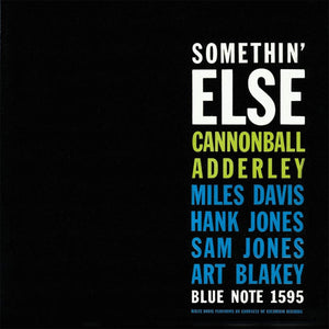 Adderley, Cannonball: Somethin' Else (Vinyl LP)