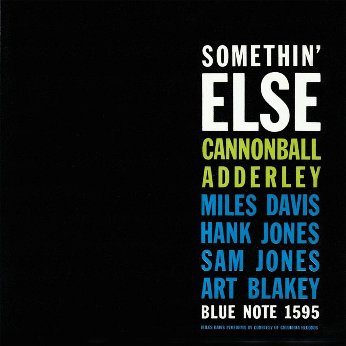 Adderley, Cannonball: Somethin' Else (CD)