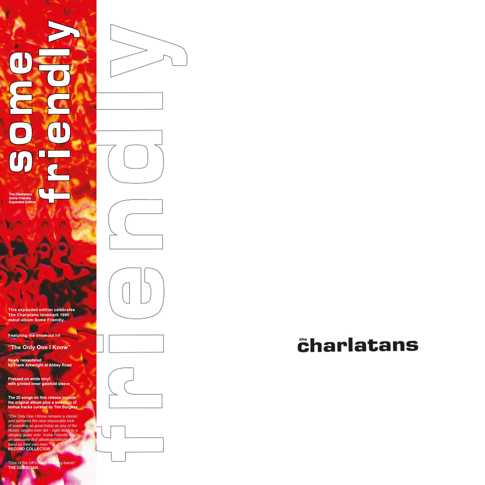 Pre-Order 27/03/26 - Charlatans, The: Some Friendly - 35th Anniversary Edition (Coloured Vinyl 2xLP)