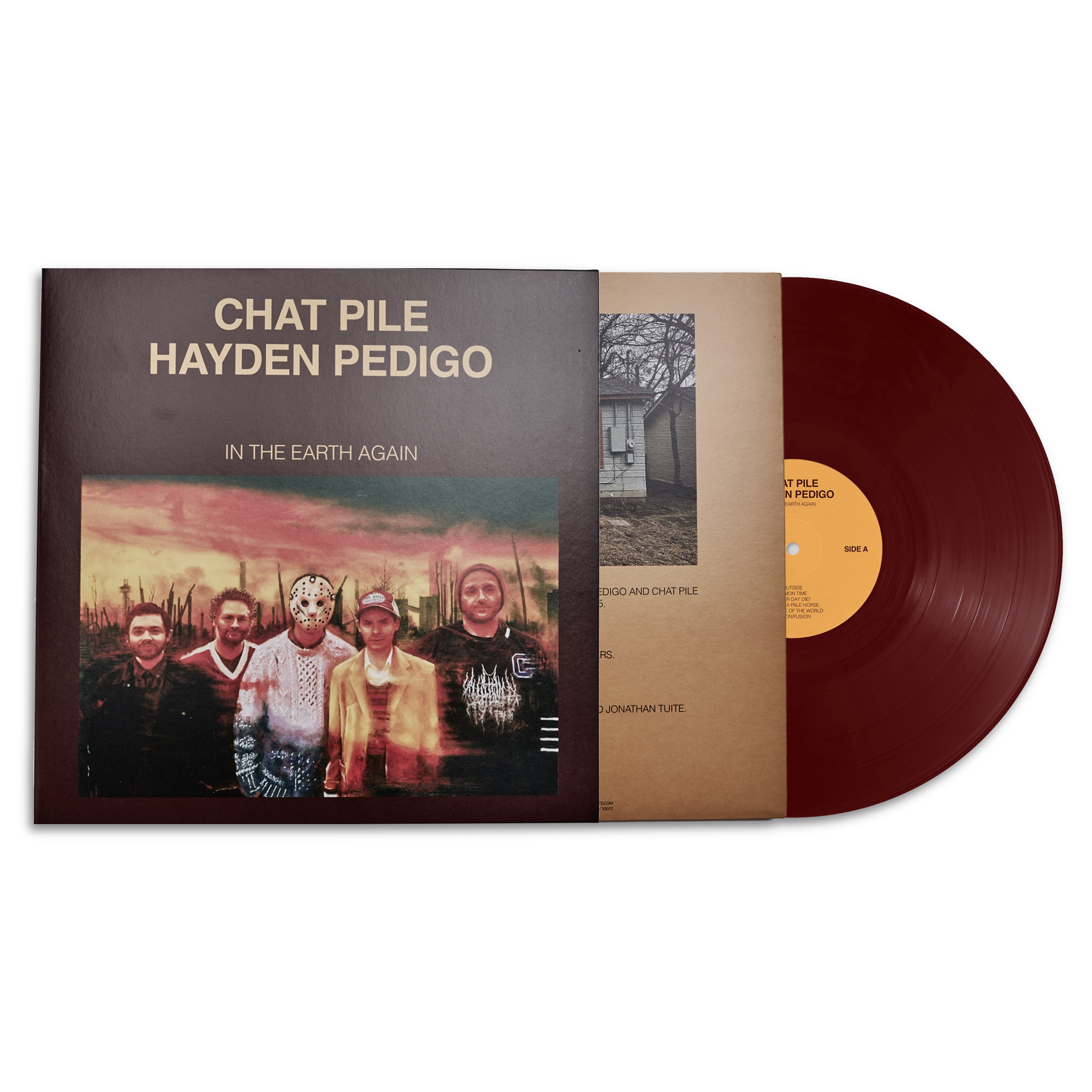 Chat Pile & Hayden Pedigo: In The Earth Again - Oxblood (Coloured Vinyl LP)