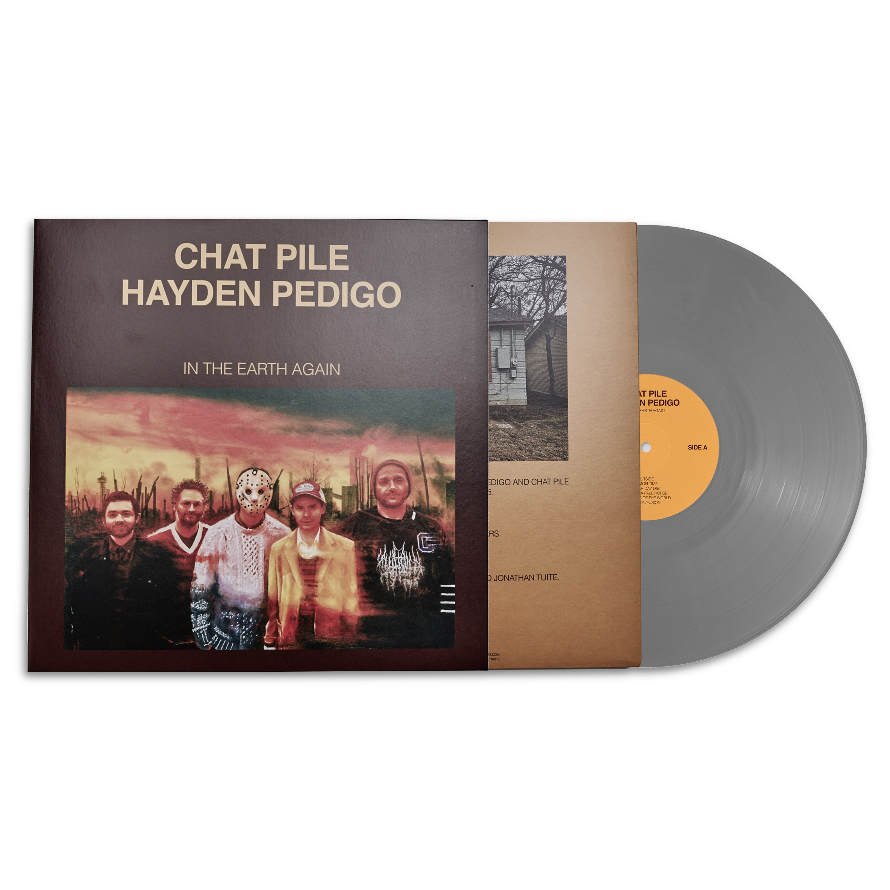Chat Pile & Hayden Pedigo: In The Earth Again - Silver (Coloured Vinyl LP)
