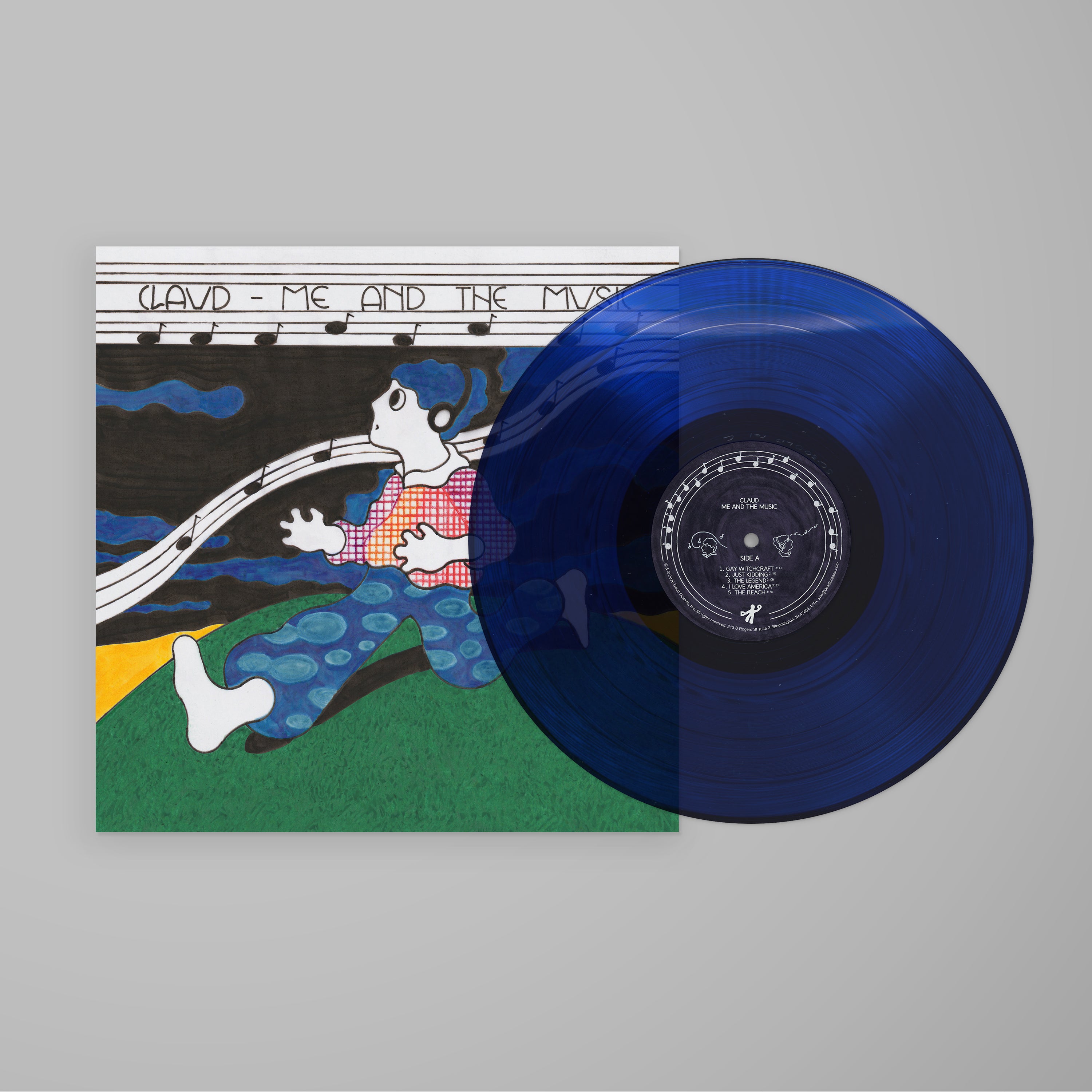 Pre-Order 23/10/26 - Claud: Me and the Music (Coloured Vinyl LP)