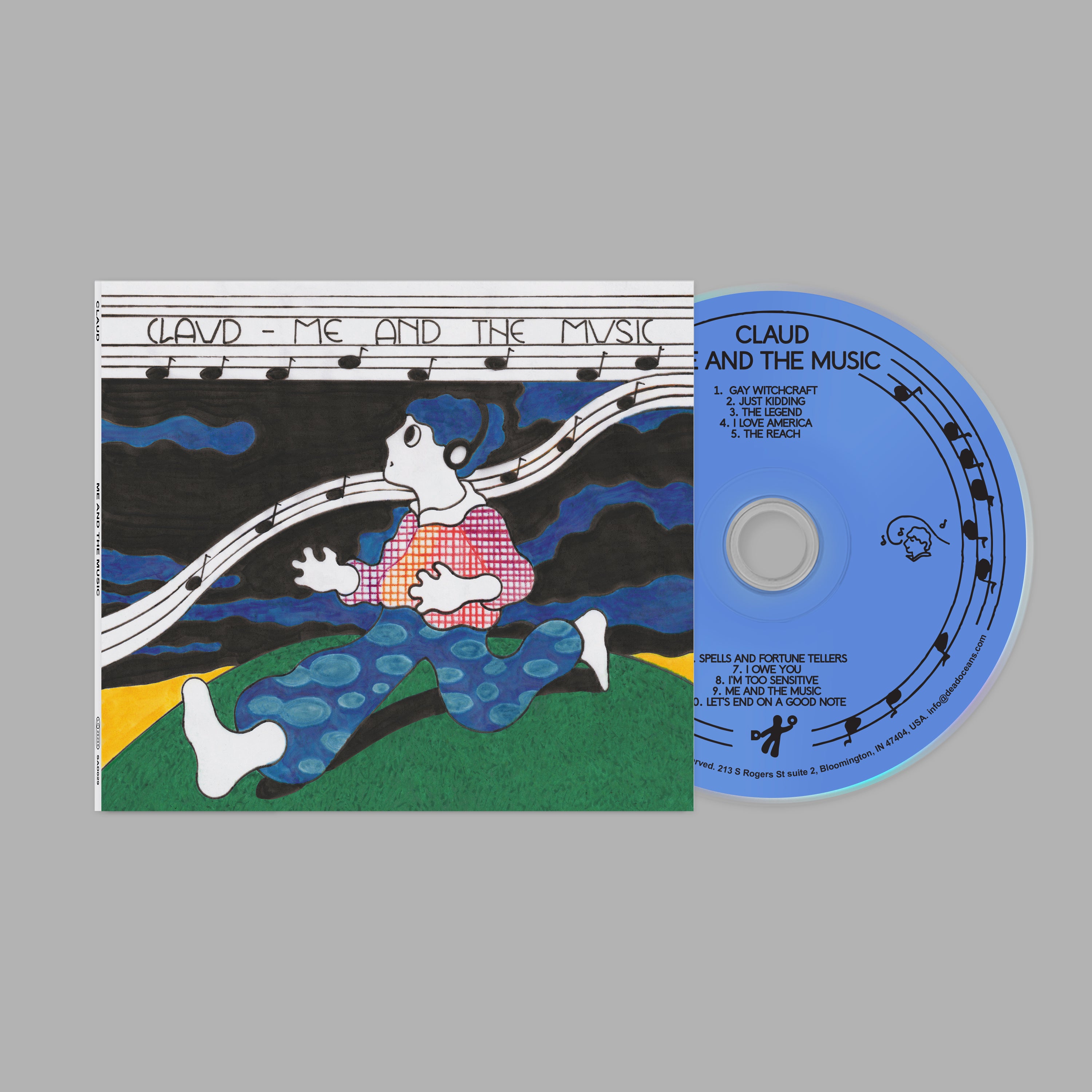 Pre-Order 23/10/26 - Claud: Me and the Music (CD)