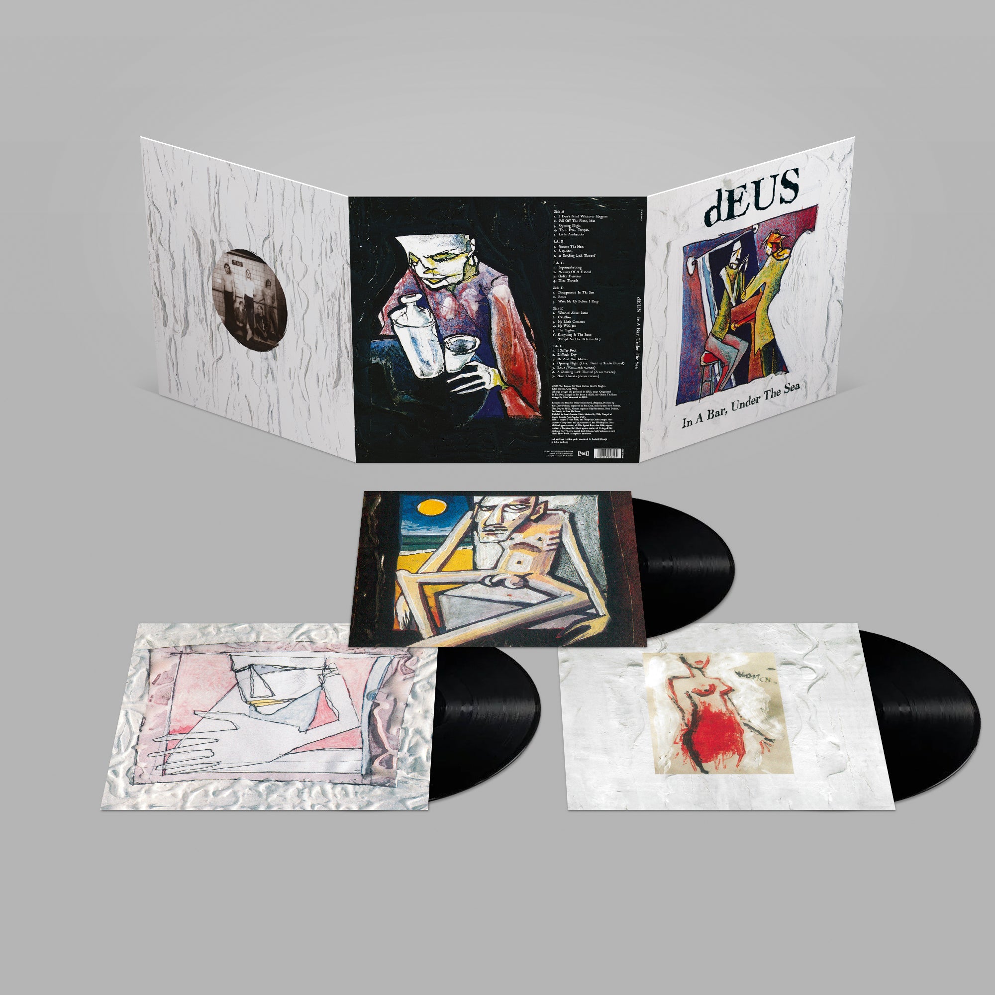 Pre-Order 20/03/26 - dEUS: In A Bar, Under The Sea - 30th Anniversary Edition (Vinyl 3xLP)