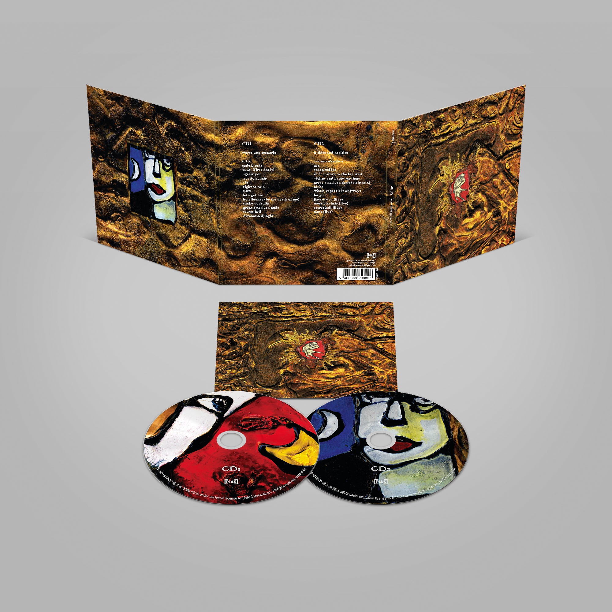 Pre-Order 20/03/26 - dEUS: Worst Case Scenario - 30th Anniversary Edition (2xCD)