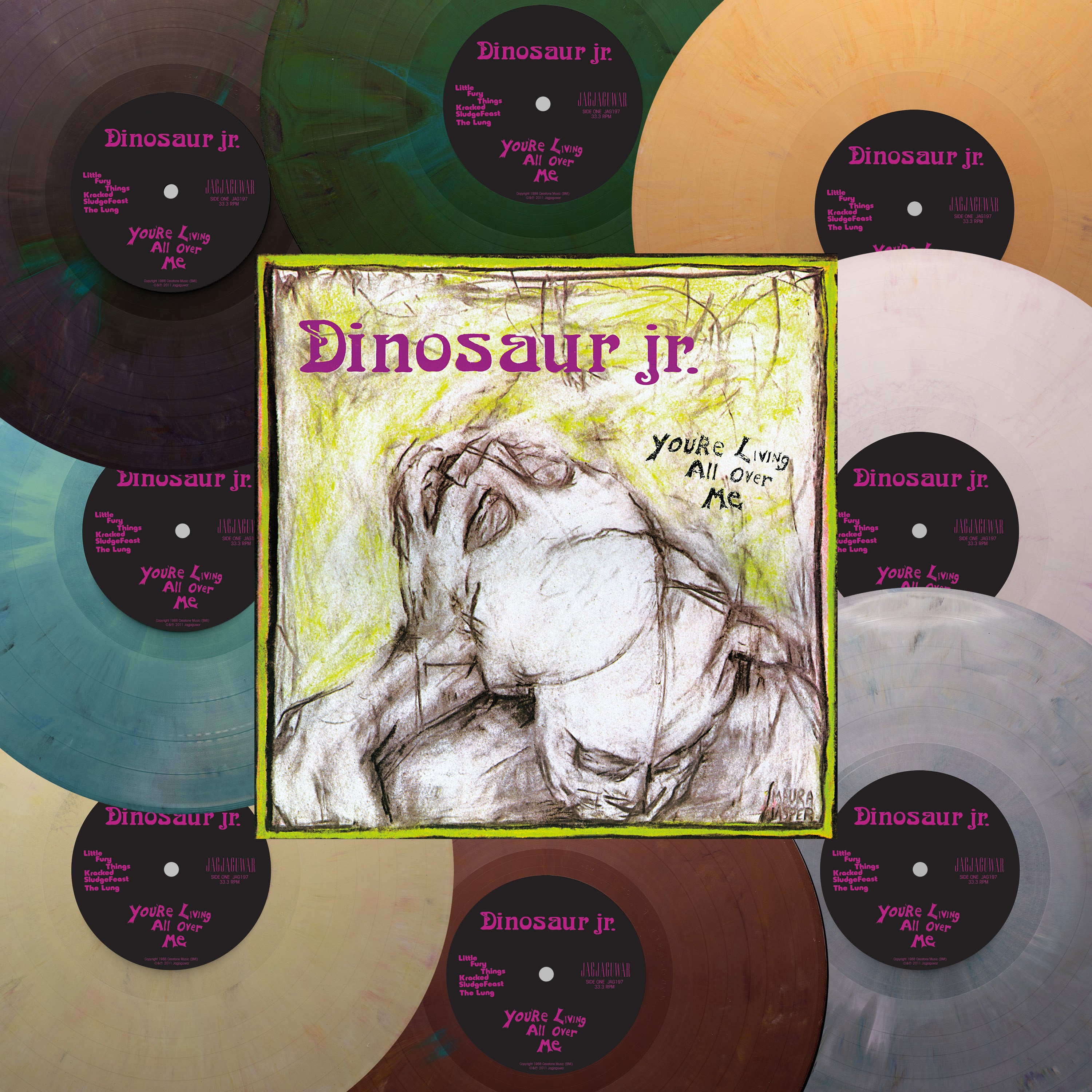 Pre-Order 05/06/26 - Dinosaur Jr.: You're Living All Over Me - ReVINYL Edition (Eco-Mix Vinyl LP)