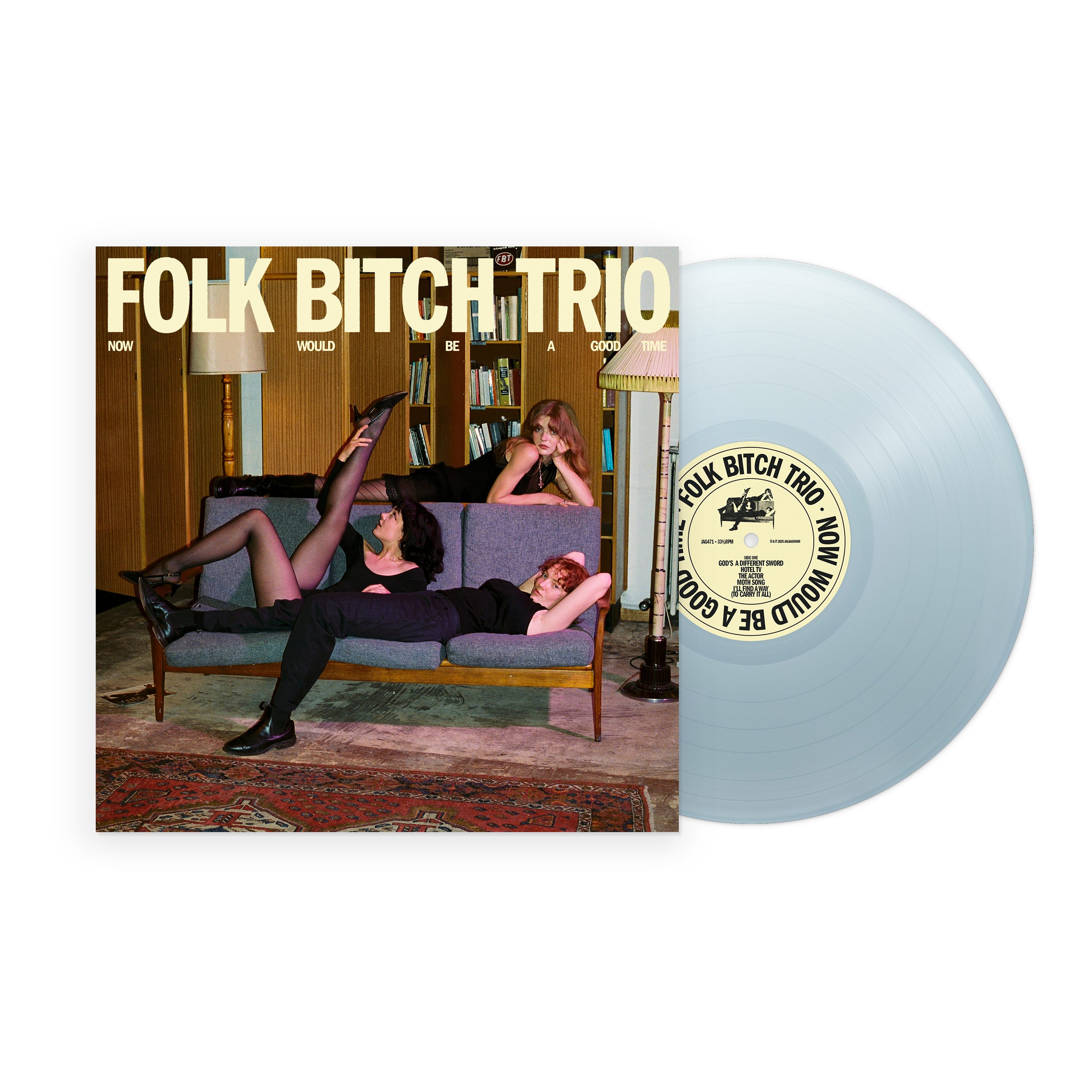 Pre-Order 04/09/26 - Folk Bitch Trio: Now Would Be A Good Time (Coloured Vinyl LP)