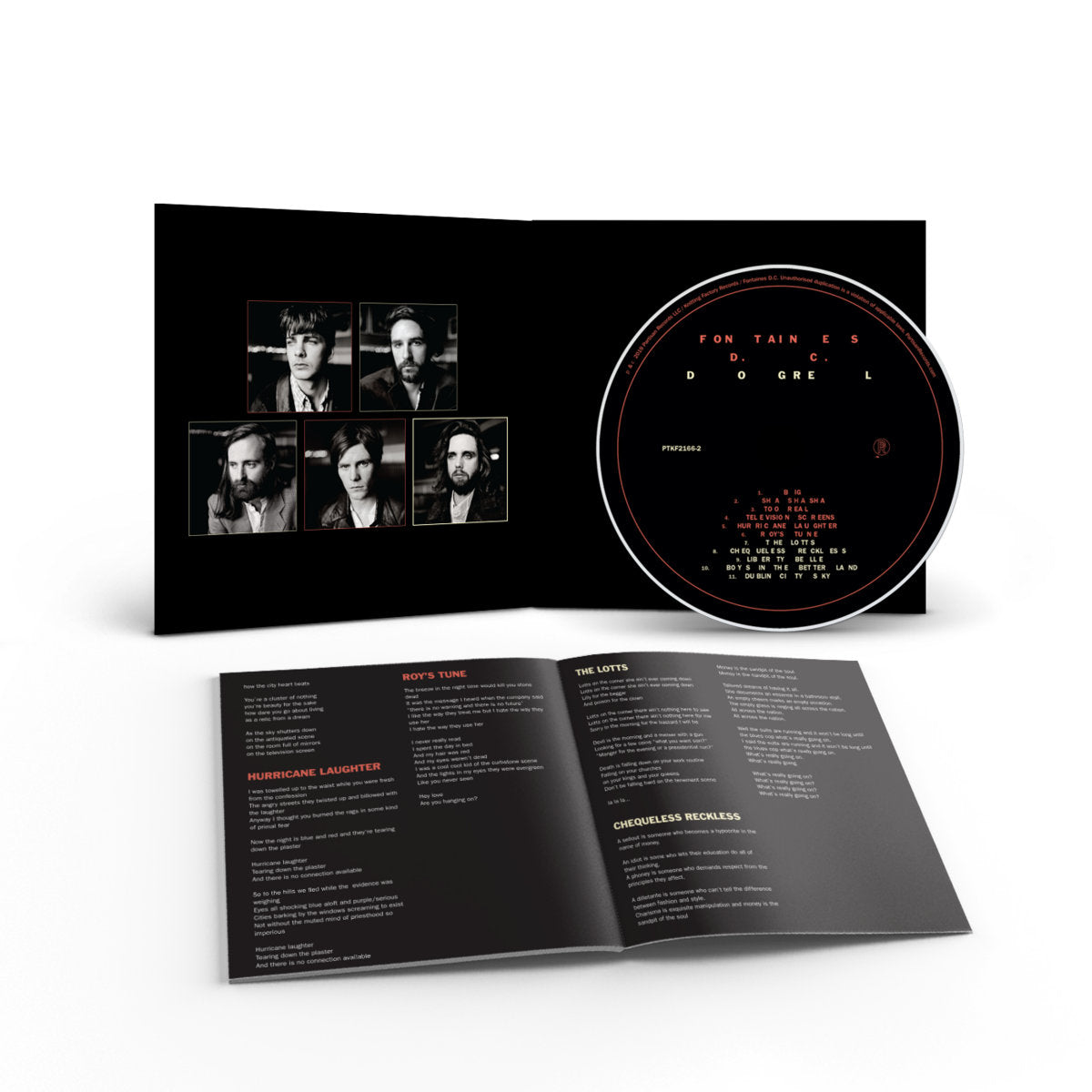 Fontaines D.C.: Dogrel (CD)