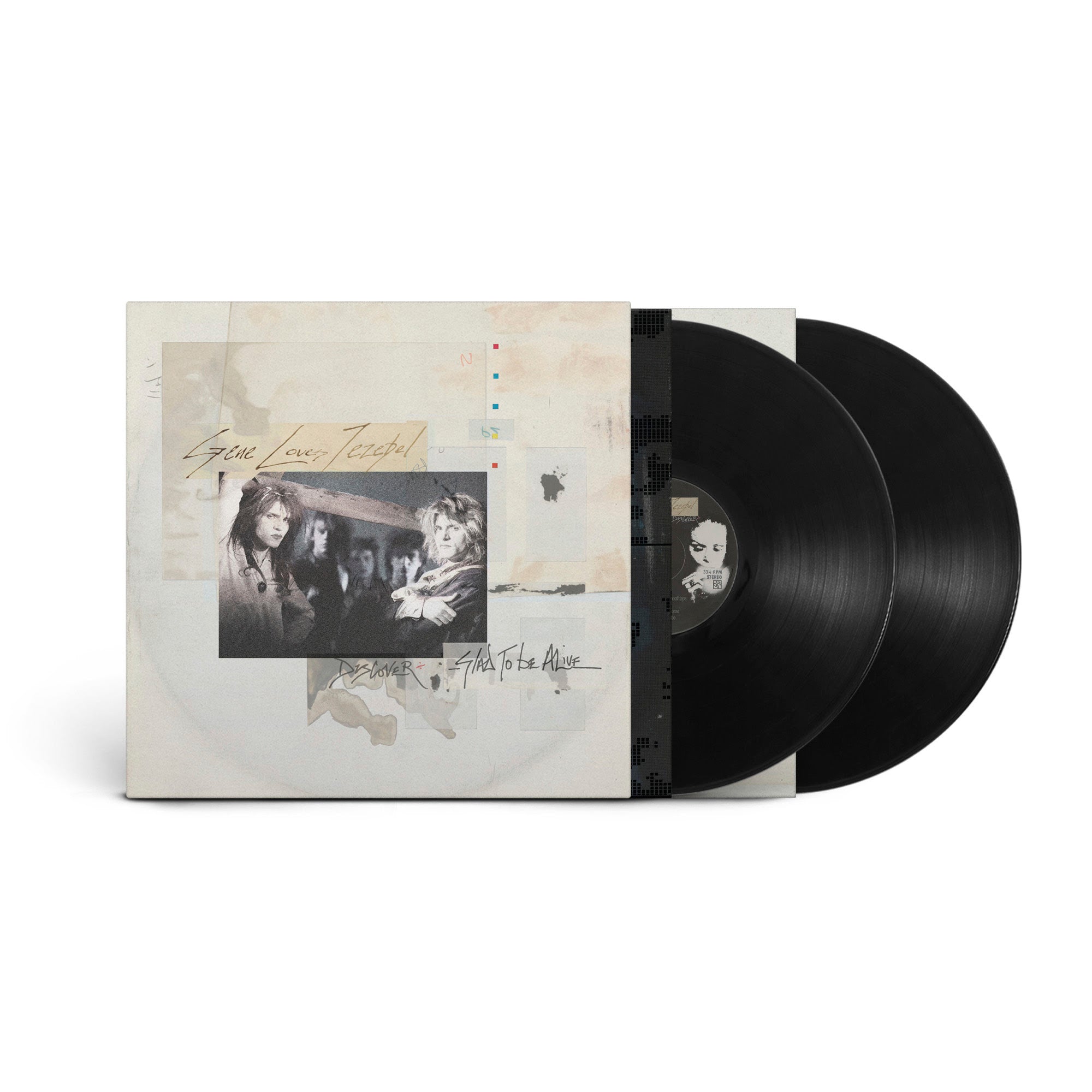 Pre-Order 10/07/26 - Gene Loves Jezebel: Discover & Glad To Be Alive - 40th Anniversary Expanded Edition (Vinyl 2xLP)