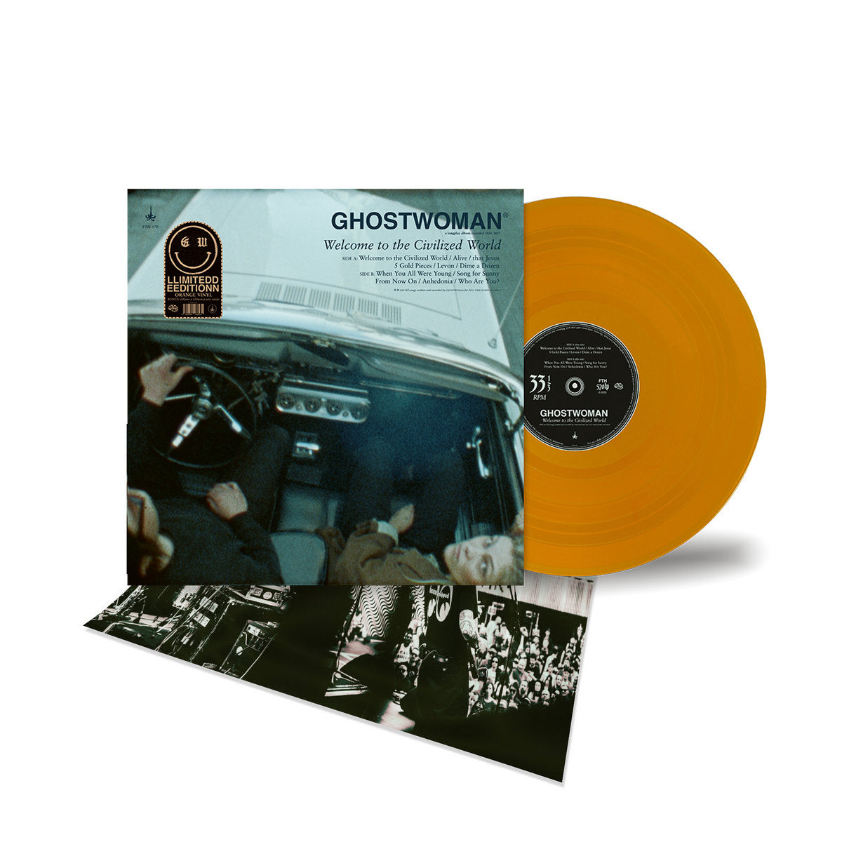 Ghostwoman: Welcome To The Civilized World (Coloured Vinyl LP)