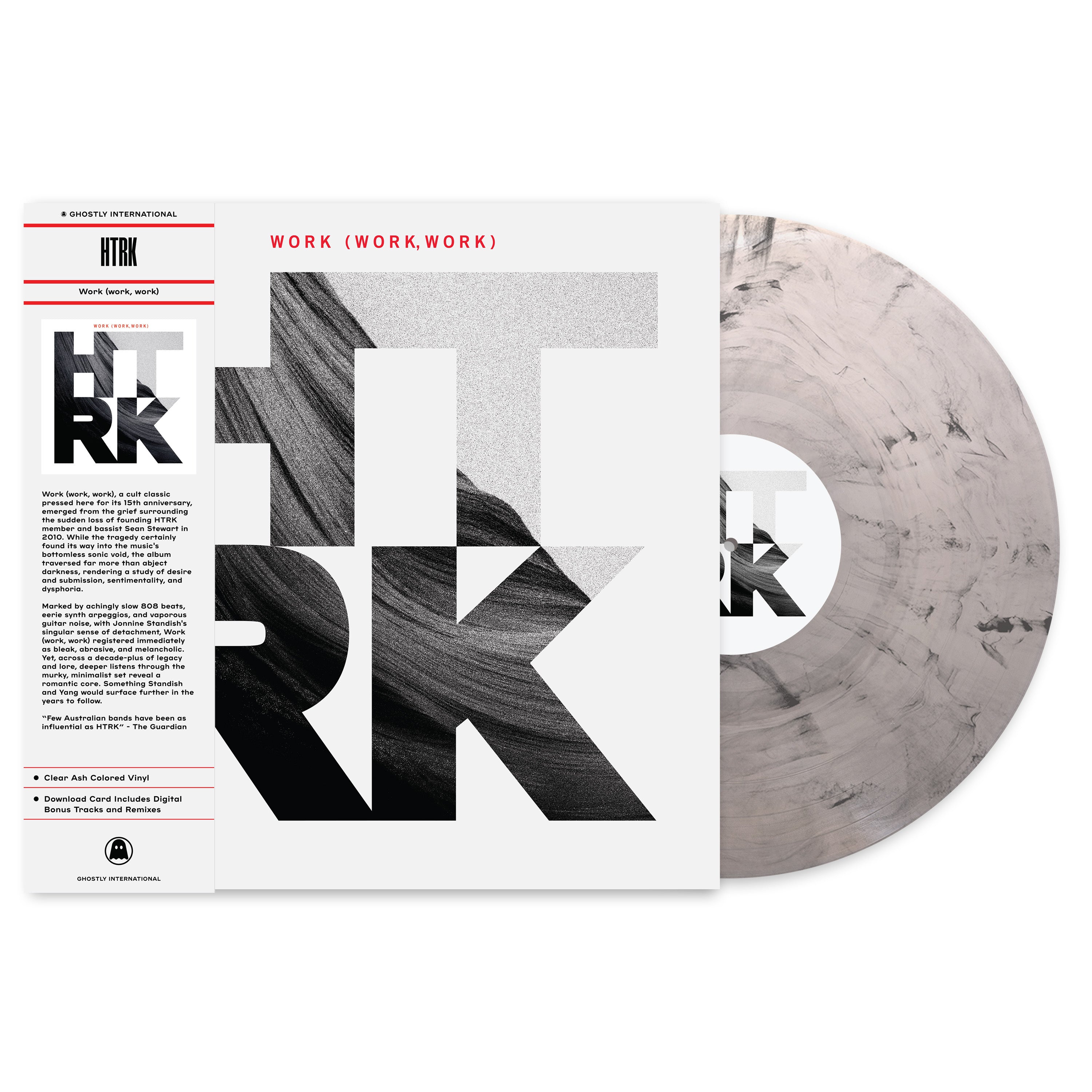 Pre-Order 28/08/26 - HTRK: Work (Work, Work) - 15th Anniversary Edition (Coloured Vinyl LP)
