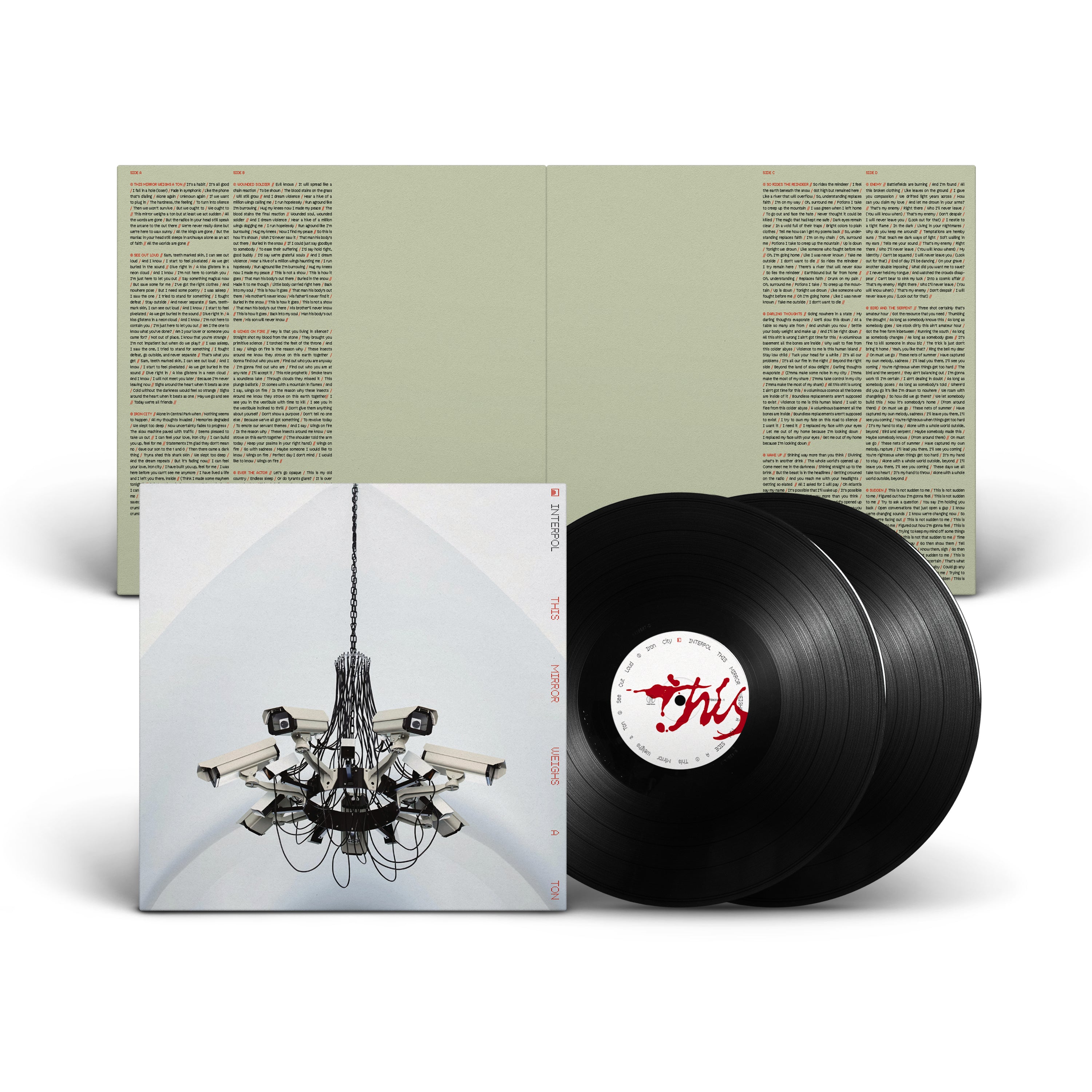 Pre-Order 28/08/26 - Interpol: This Mirror Weighs A Ton (Vinyl 2xLP)