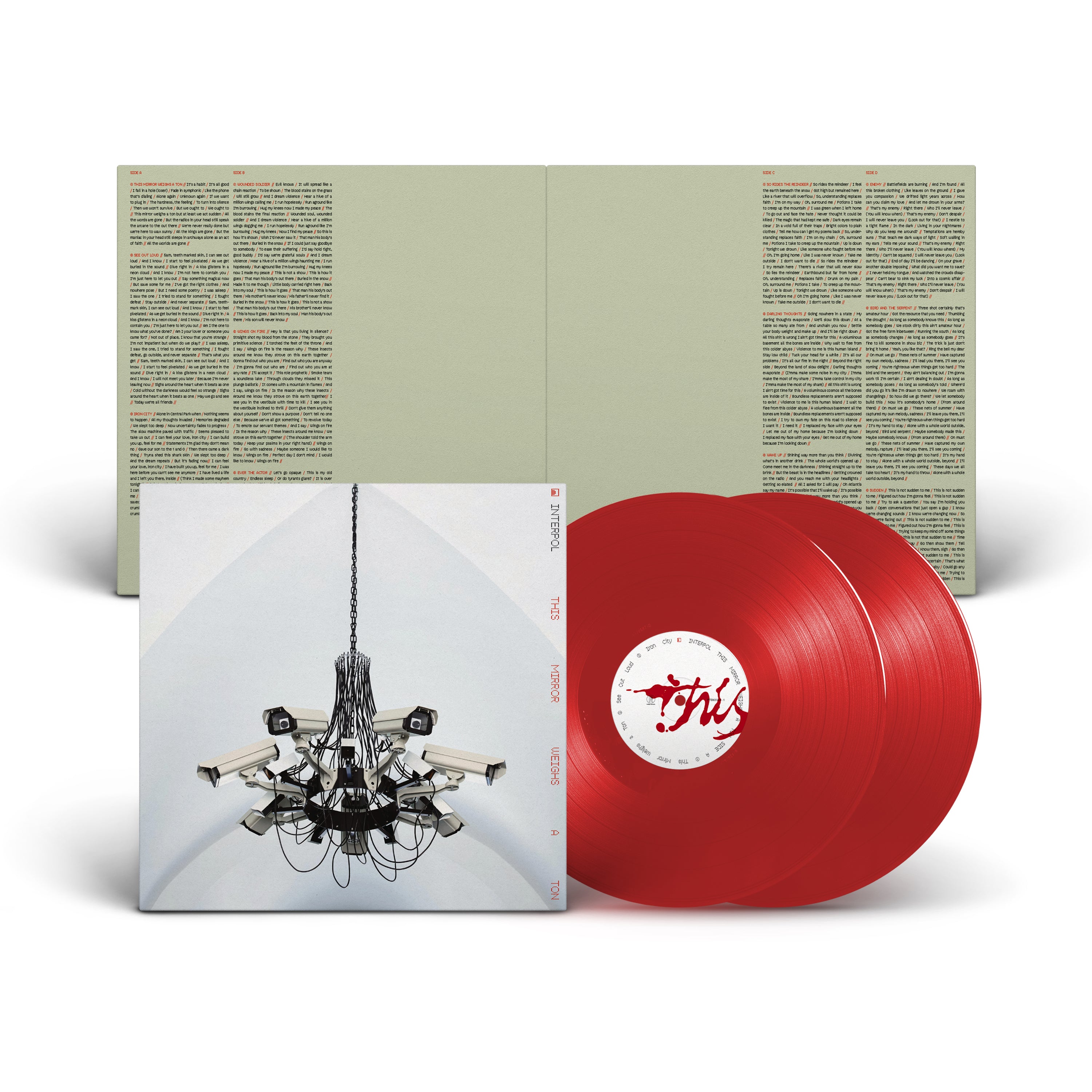Pre-Order 28/08/26 - Interpol: This Mirror Weighs A Ton (Coloured Vinyl 2xLP)
