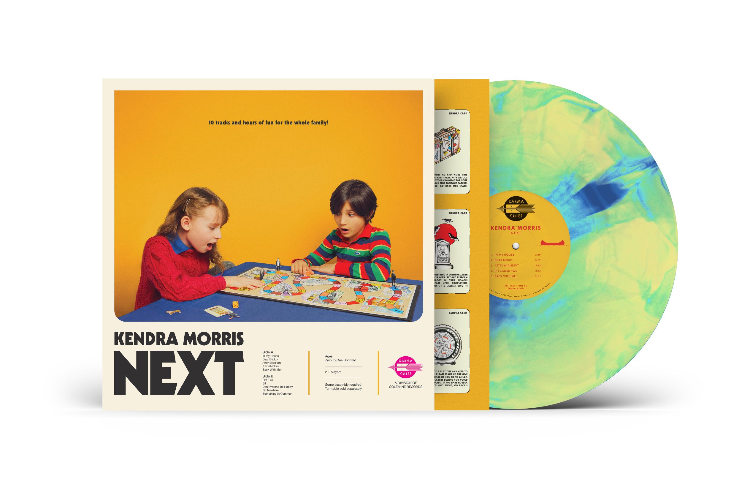 Morris, Kendra: Next (Coloured Vinyl LP)