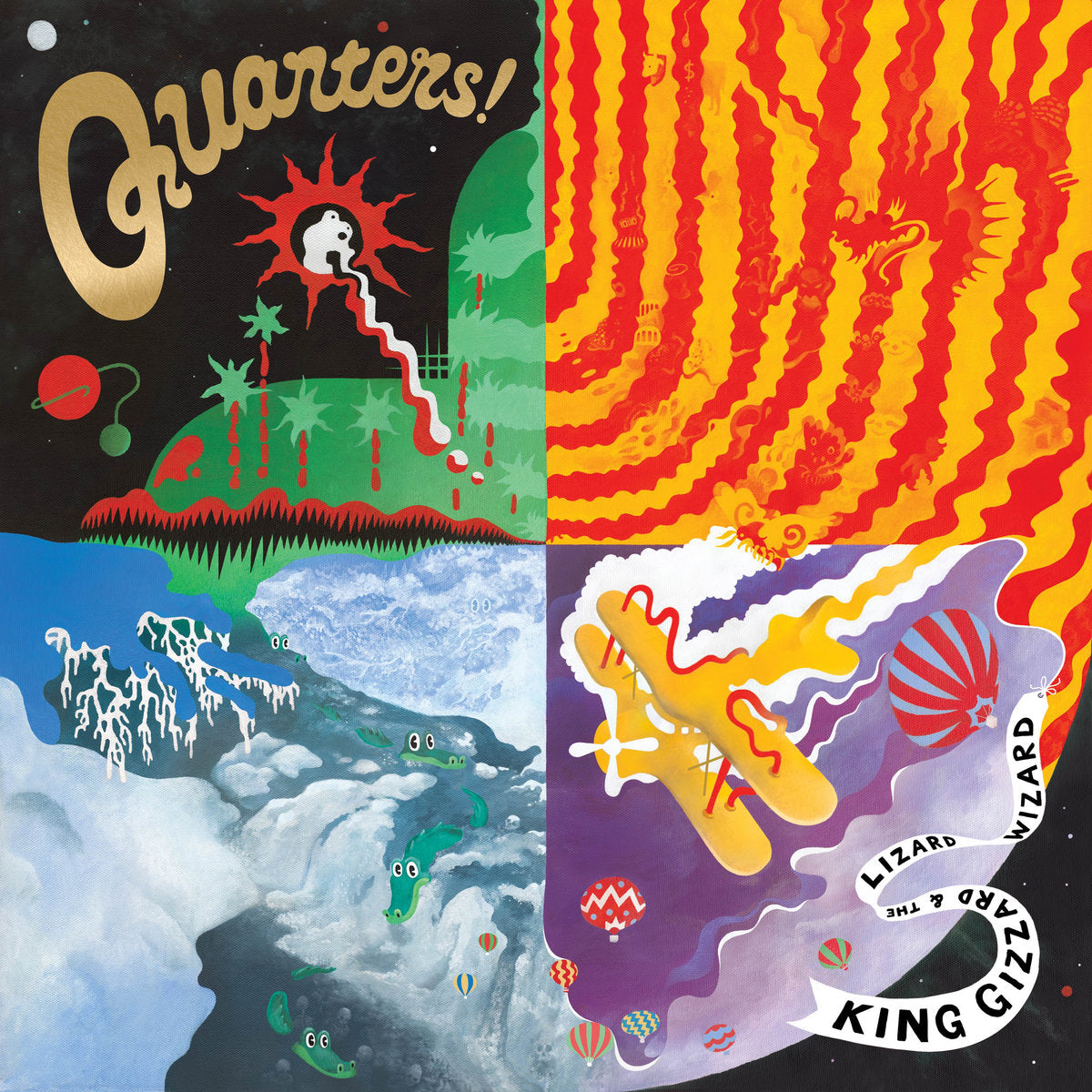 Pre-Order 17/07/26 - King Gizzard and the Lizard Wizard: Quarters! (Vinyl LP)