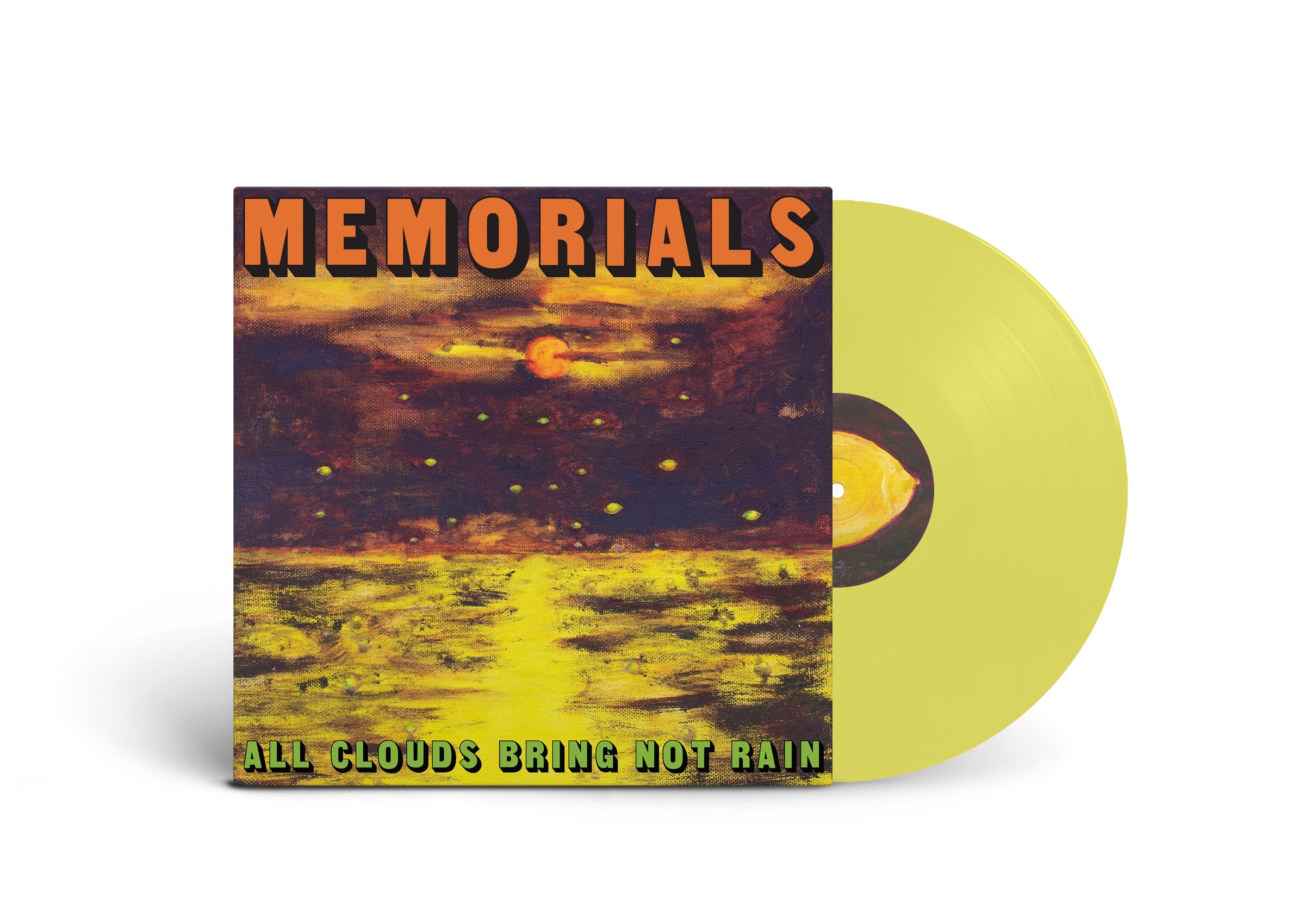 Pre-Order 27/03/26 - Memorials: All Clouds Bring Not Rain - Yellow (Coloured Vinyl LP)