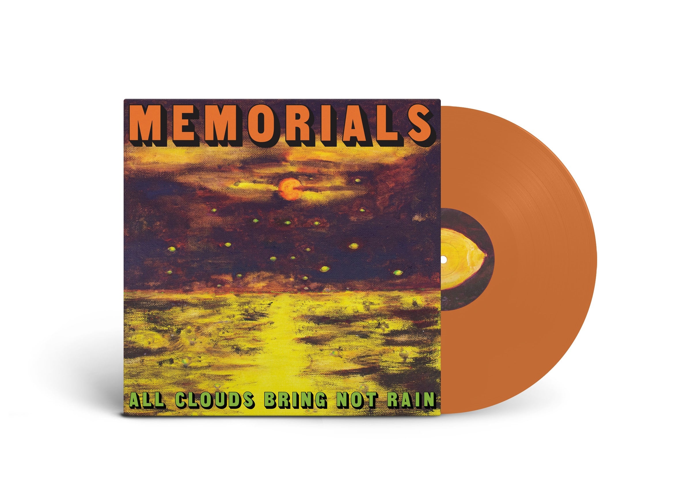 Pre-Order 27/03/26 - Memorials: All Clouds Bring Not Rain - Orange (Coloured Vinyl LP)