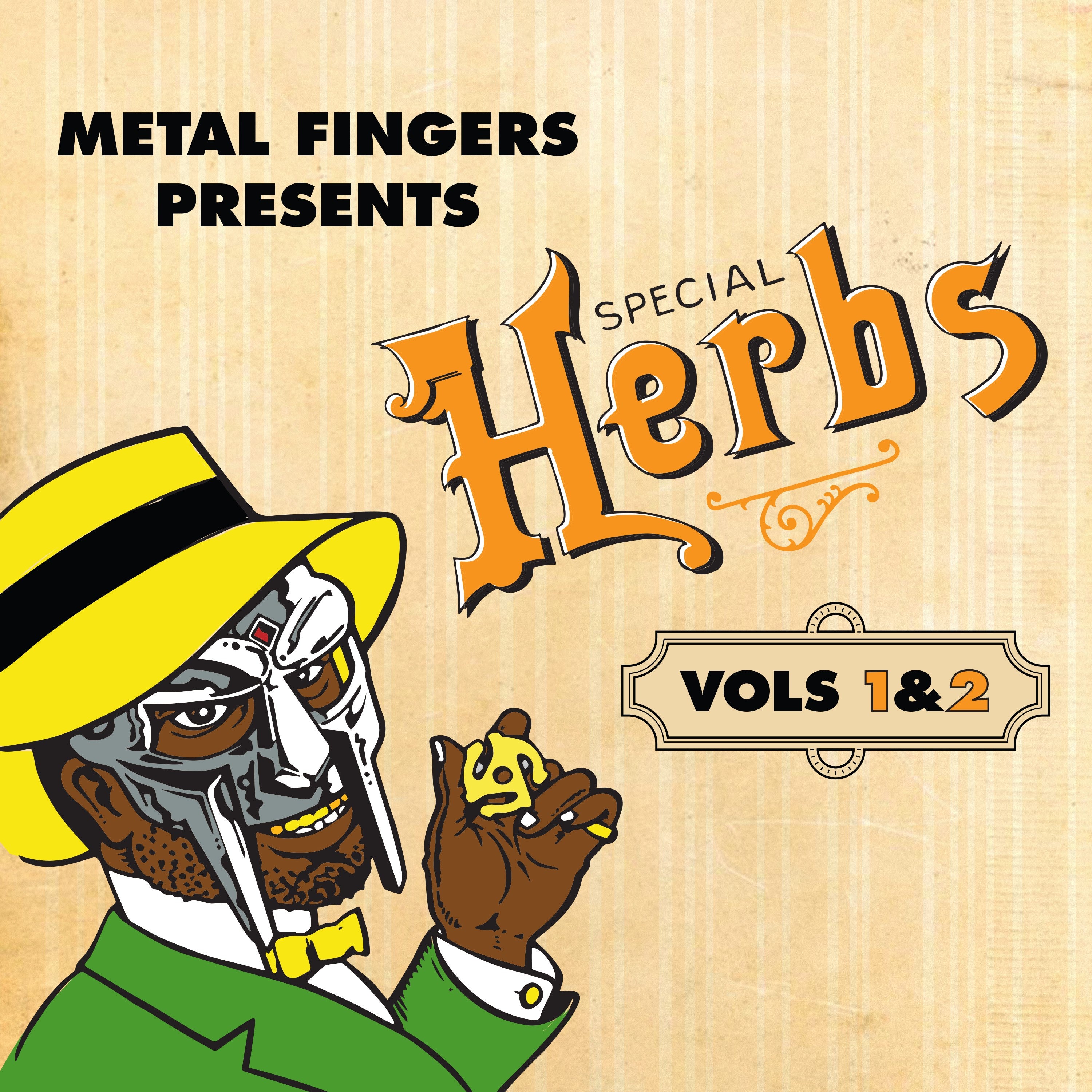MF DOOM: Metal Fingers Presents - Special Herbs Vol. 1 & 2 (CD)