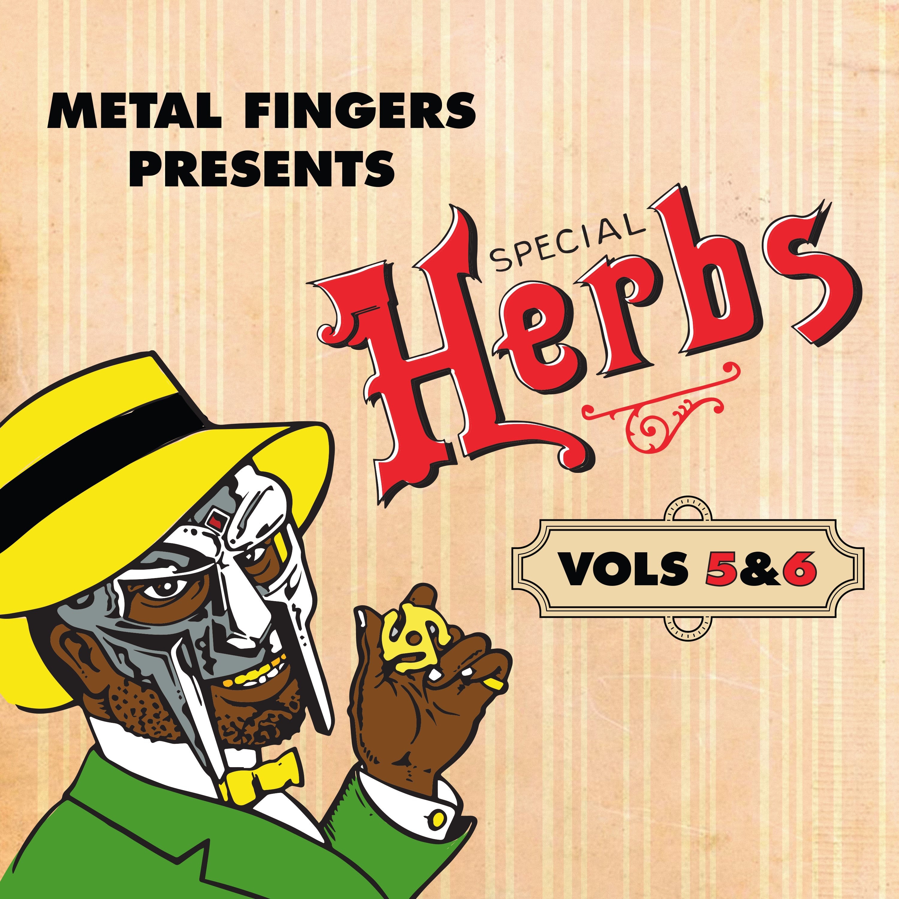 MF DOOM: Metal Fingers Presents - Special Herbs Vol. 5 & 6 (CD)