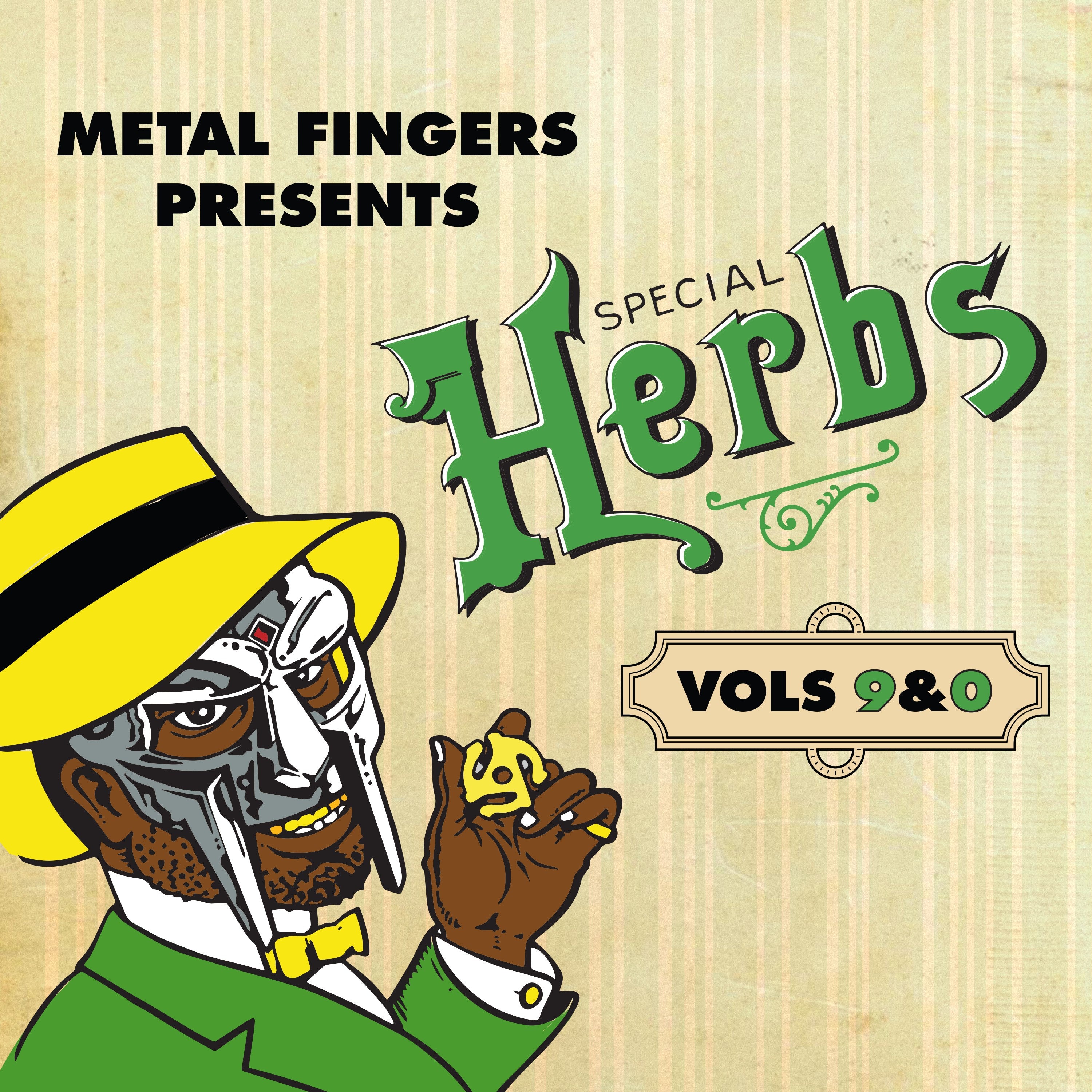 MF DOOM: Metal Fingers Presents - Special Herbs Vol. 9 & 0 (CD)