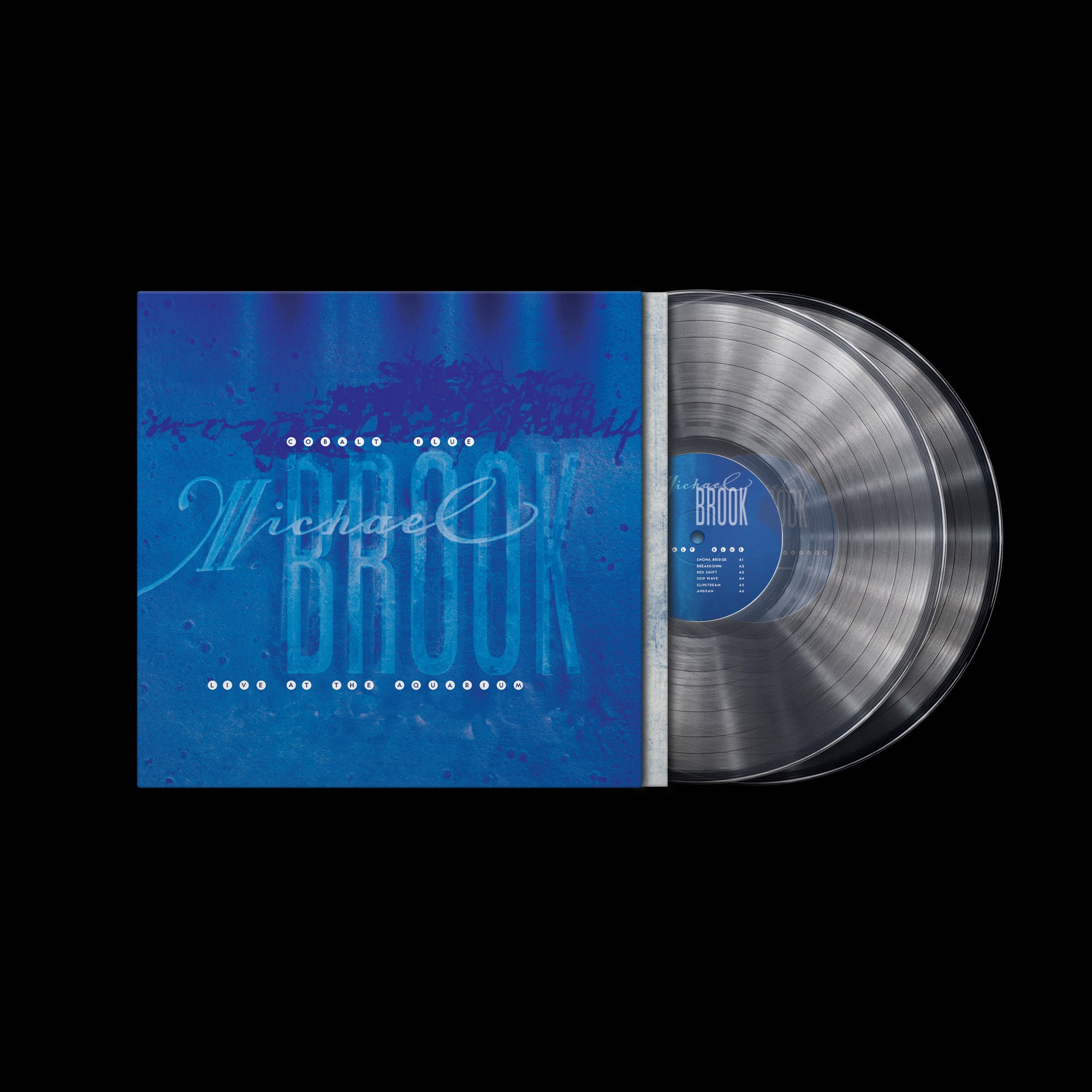 Pre-Order 10/07/26 - Brook, Michael: Cobalt Blue & Live At The Aquarium (Coloured Vinyl 2xLP)