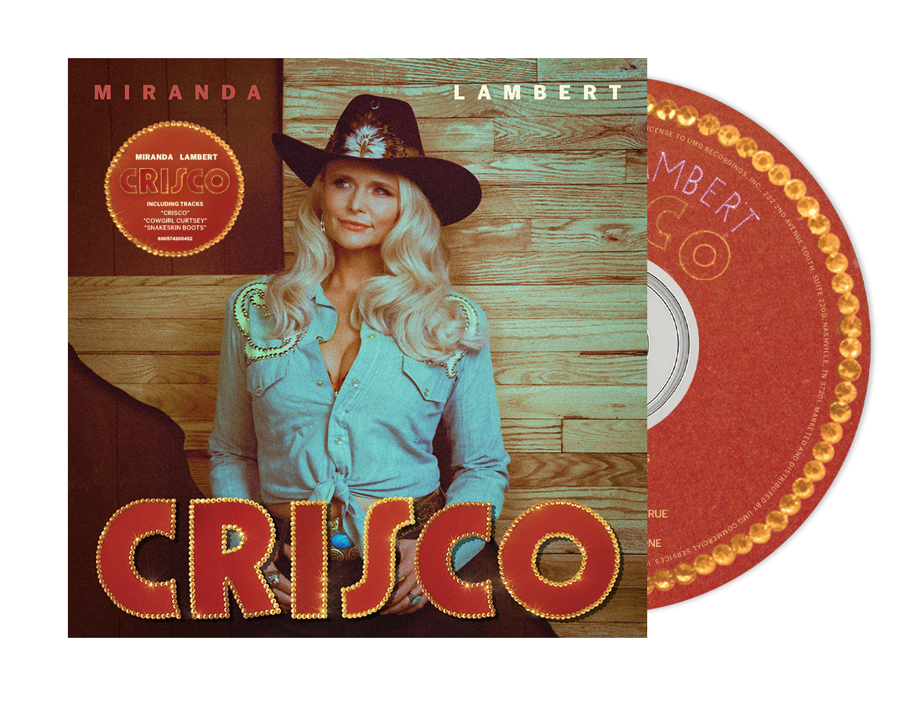 Pre-Order 02/10/26 - Lambert, Miranda: Crisco (CD)