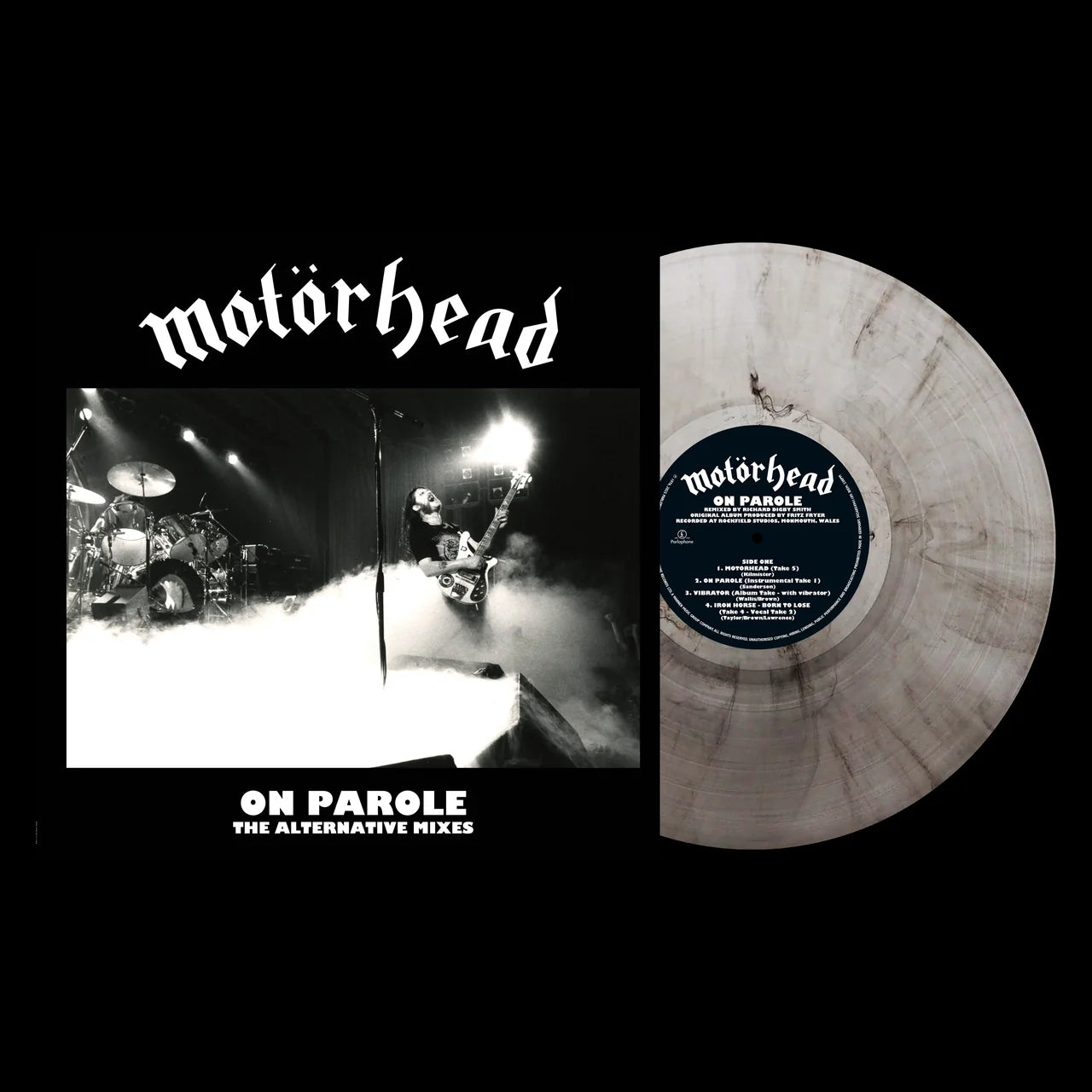 Pre-Order 25/09/26 - Motorhead: On Parole The Alternative Mixes (Coloured Vinyl LP)