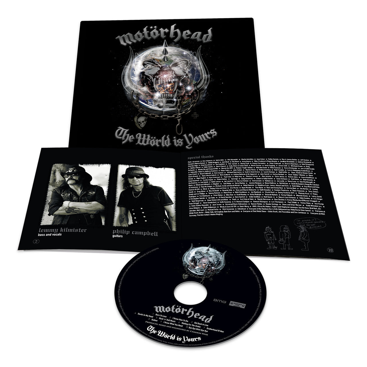 Pre-Order 14/08/26 - Motörhead: The World Is Yours (CD)